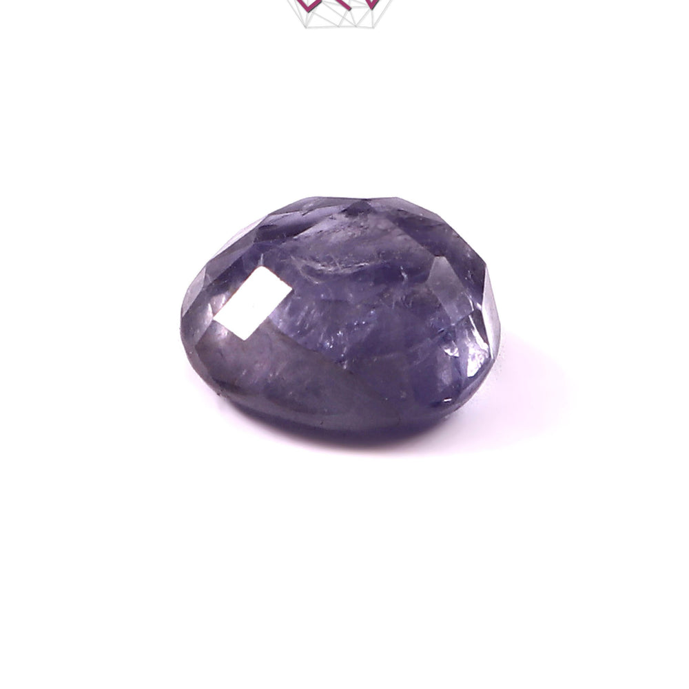 Natural Iolite (Substitute of Neelam) Stone 5.40 Carat / 6.00 Ratti (With Certificate)