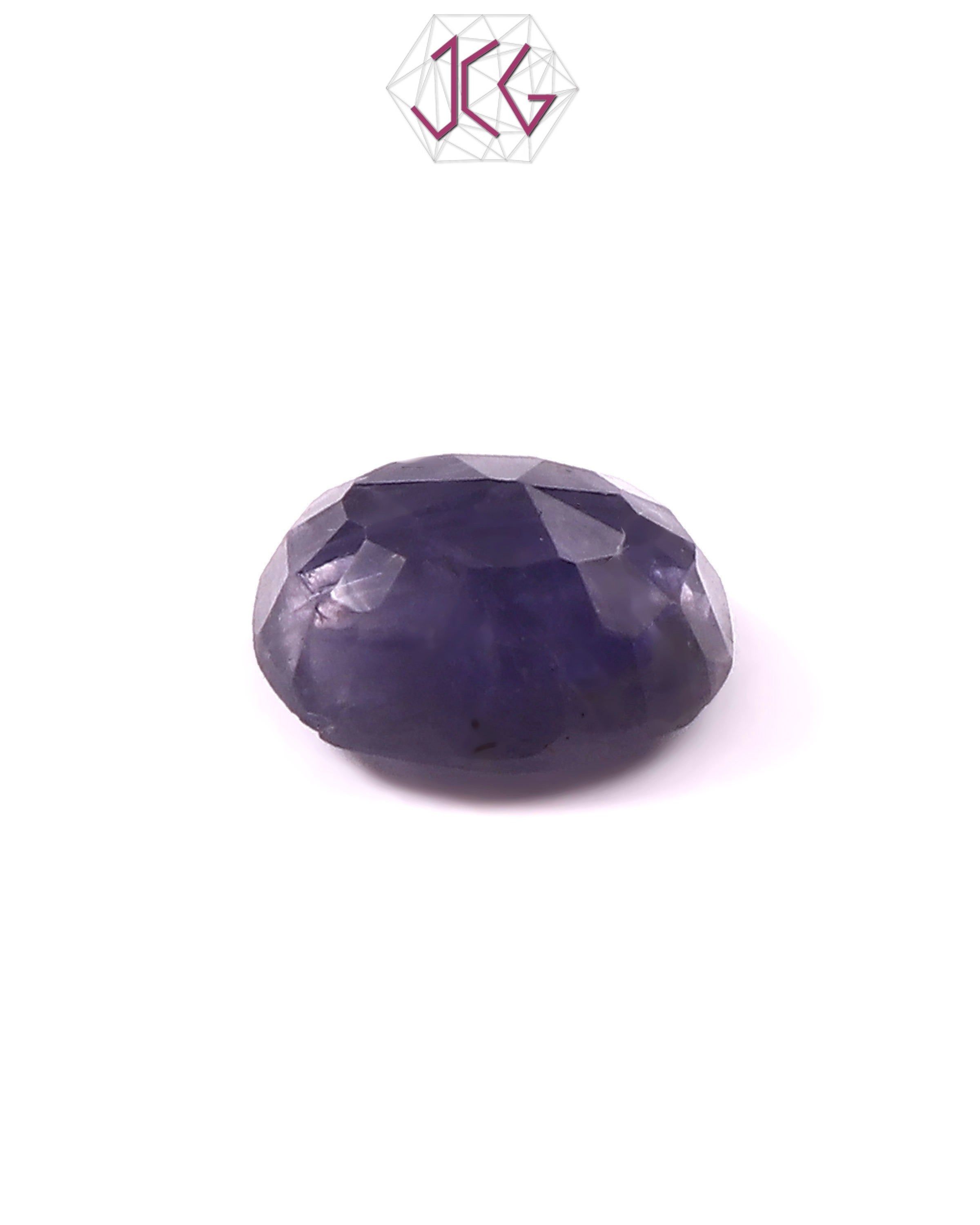 Natural Iolite (Substitute of Neelam) Stone 4.85 Carat / 5.25 Ratti (With Certificate)