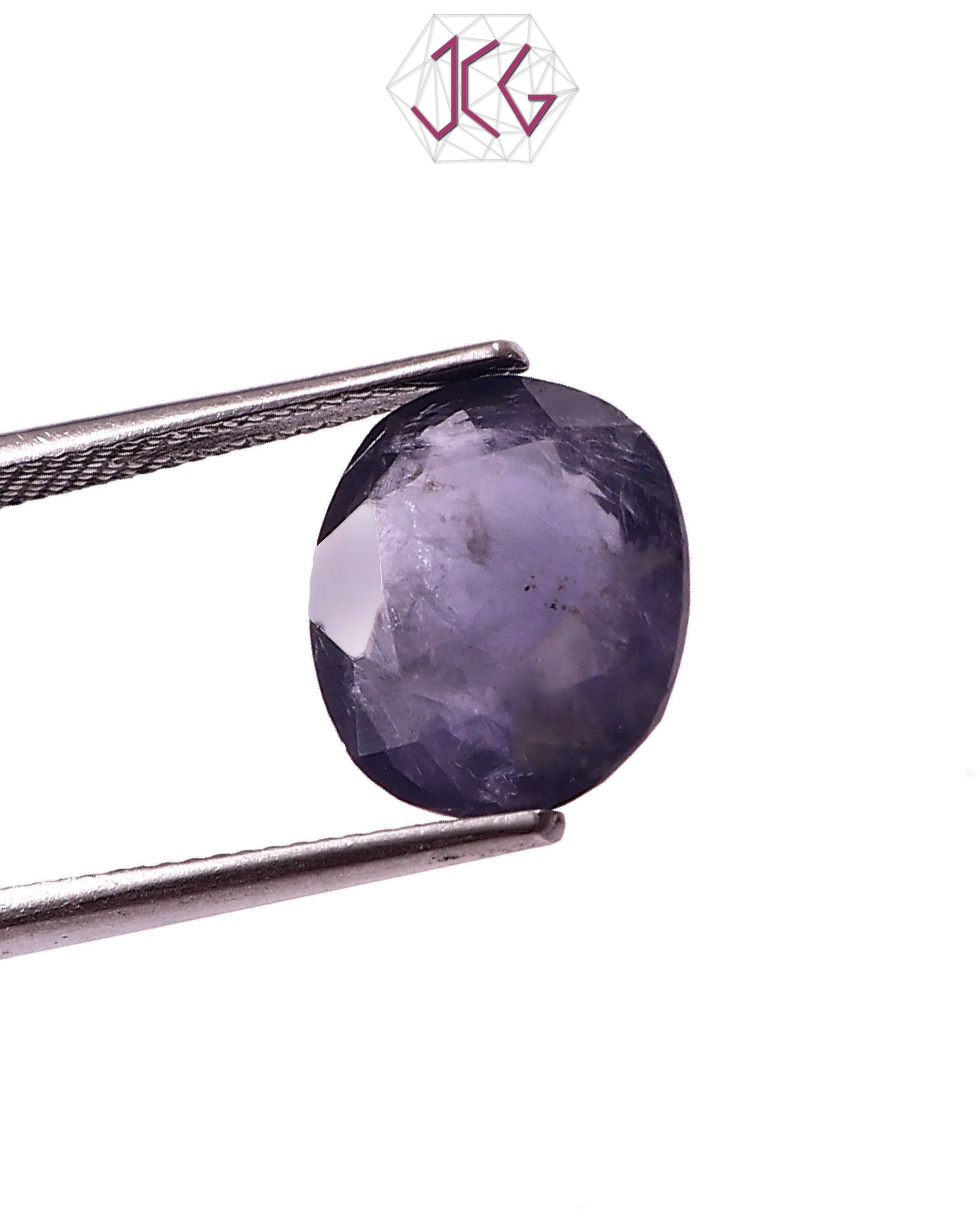 Natural Iolite (Substitute of Neelam) Stone 4.85 Carat / 5.25 Ratti (With Certificate)
