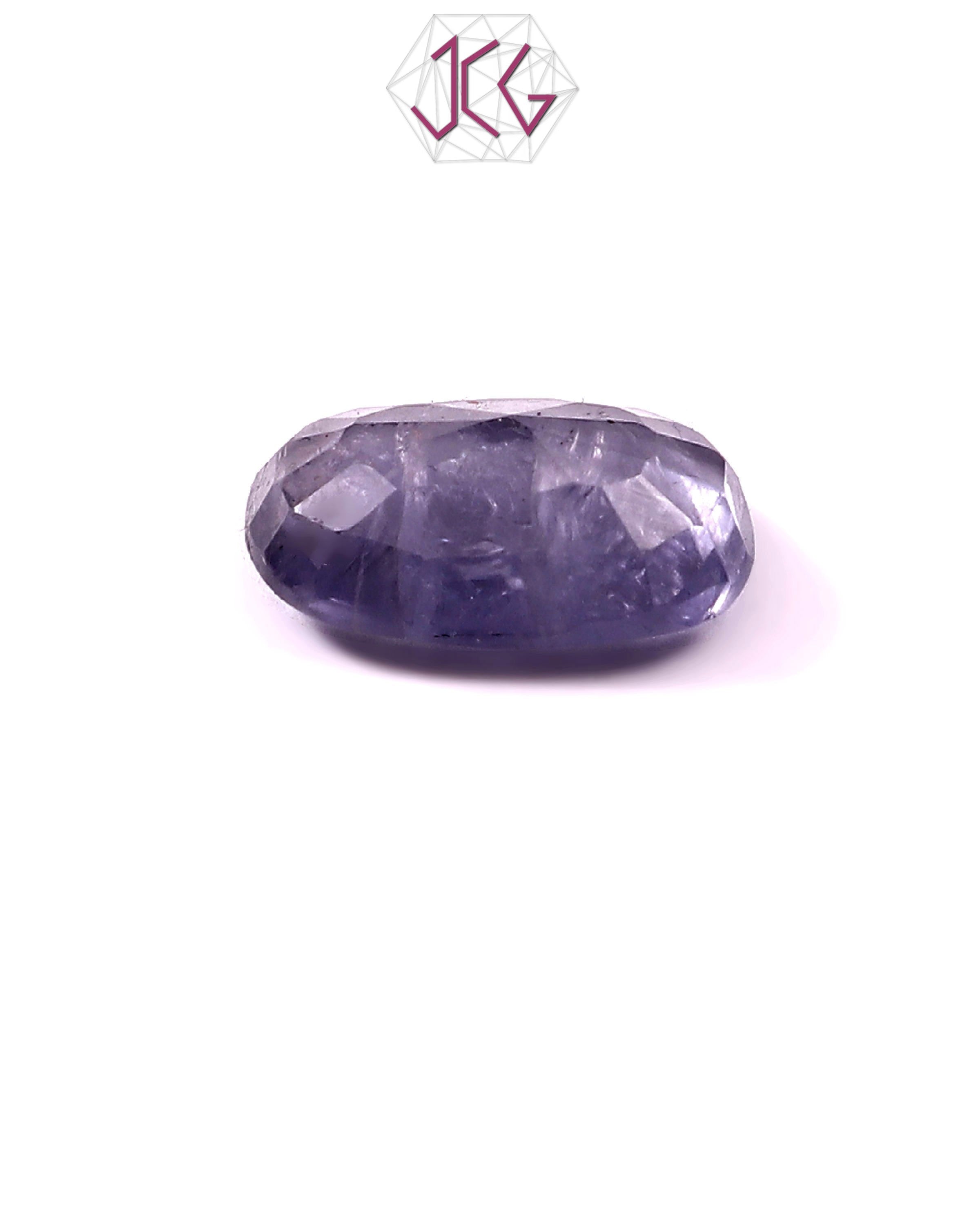 Natural Iolite (Substitute of Neelam) Stone 4.40 Carat / 5.00 Ratti (With Certificate)