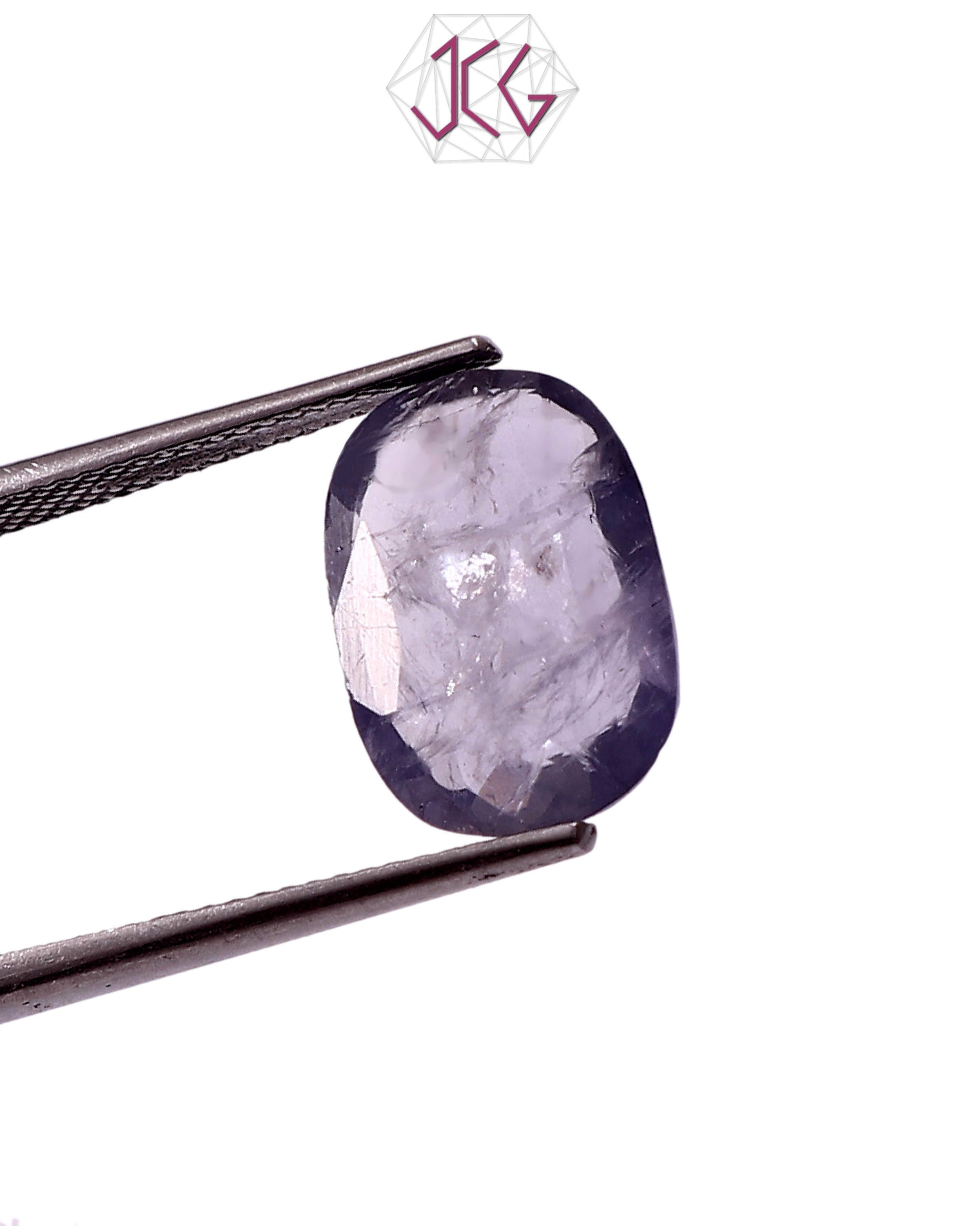 Natural Iolite (Substitute of Neelam) Stone 4.40 Carat / 5.00 Ratti (With Certificate)