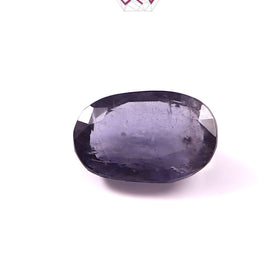 Natural Iolite (Substitute of Neelam) Stone 7.90 Carat / 8.60 Ratti (With Certificate)