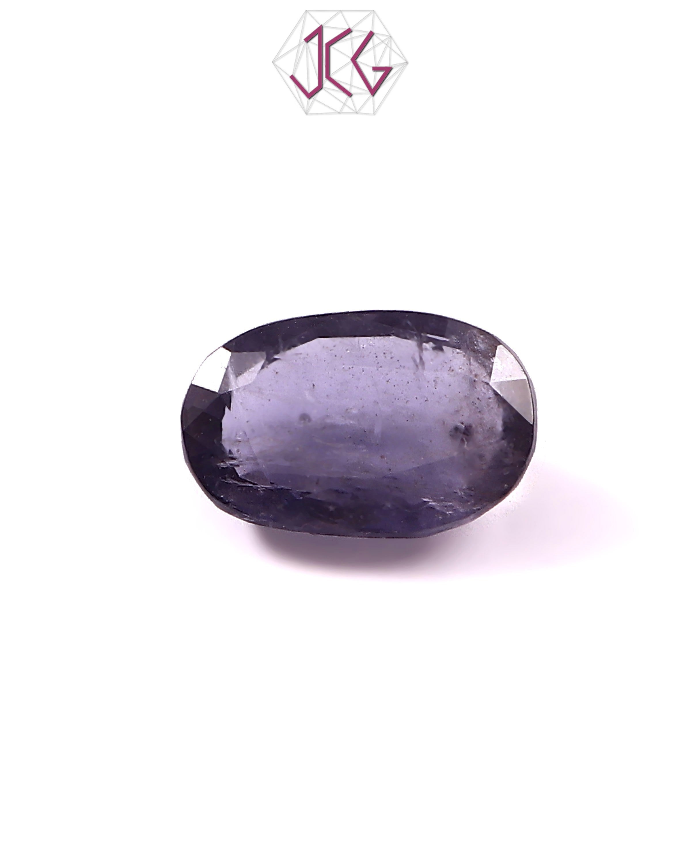 Natural Iolite (Substitute of Neelam) Stone 7.90 Carat / 8.60 Ratti (With Certificate)
