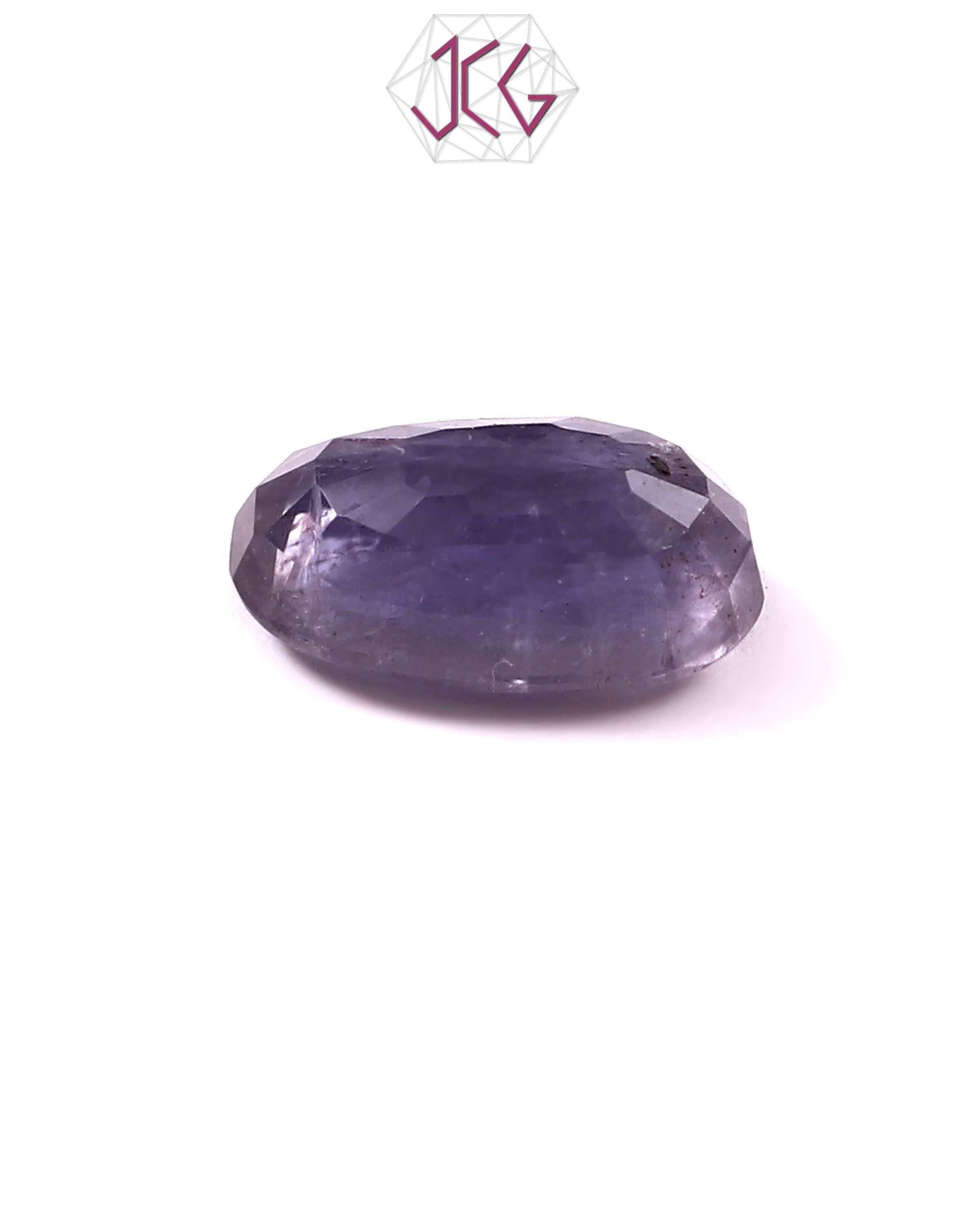 Natural Iolite (Substitute of Neelam) Stone 7.90 Carat / 8.60 Ratti (With Certificate)
