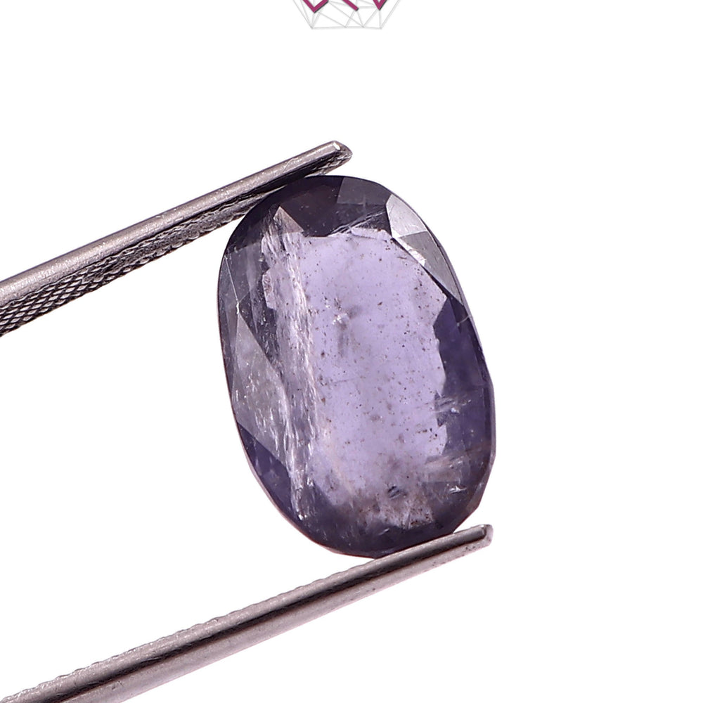 Natural Iolite (Substitute of Neelam) Stone 7.90 Carat / 8.60 Ratti (With Certificate)