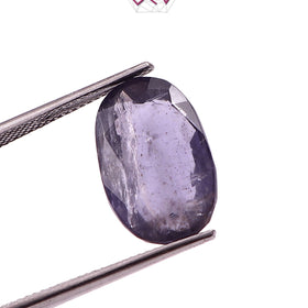 Natural Iolite (Substitute of Neelam) Stone 7.90 Carat / 8.60 Ratti (With Certificate)