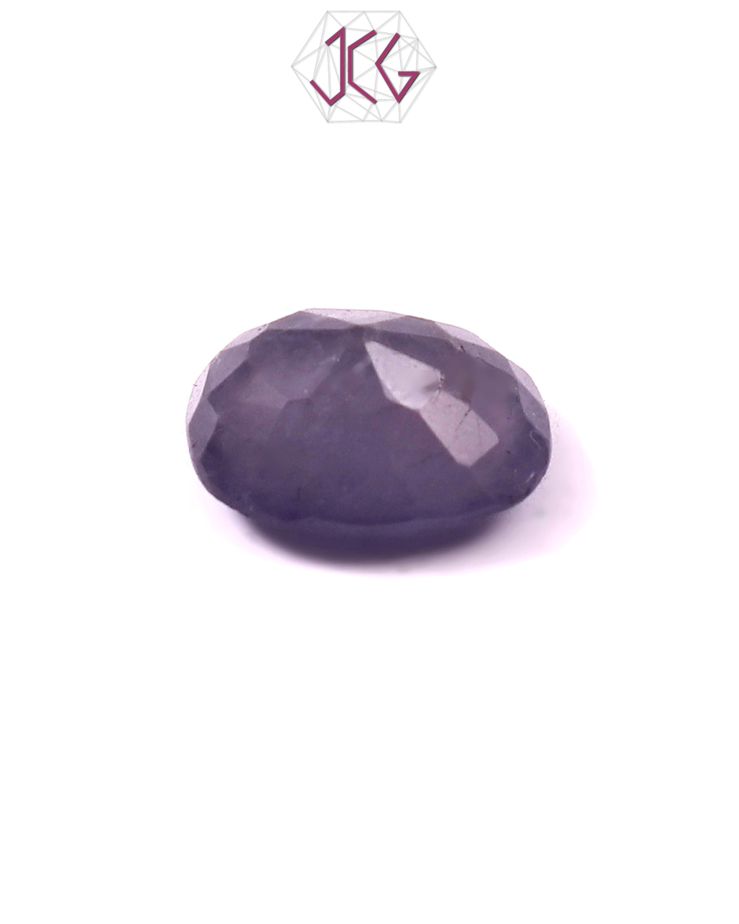 Natural Iolite (Substitute of Neelam) Stone 4.10 Carat / 4.45 Ratti (With Certificate)