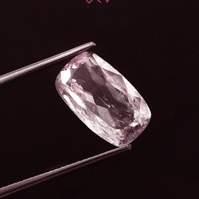 Natural Kunzite Stone 4.45 Carat (With Certificate)
