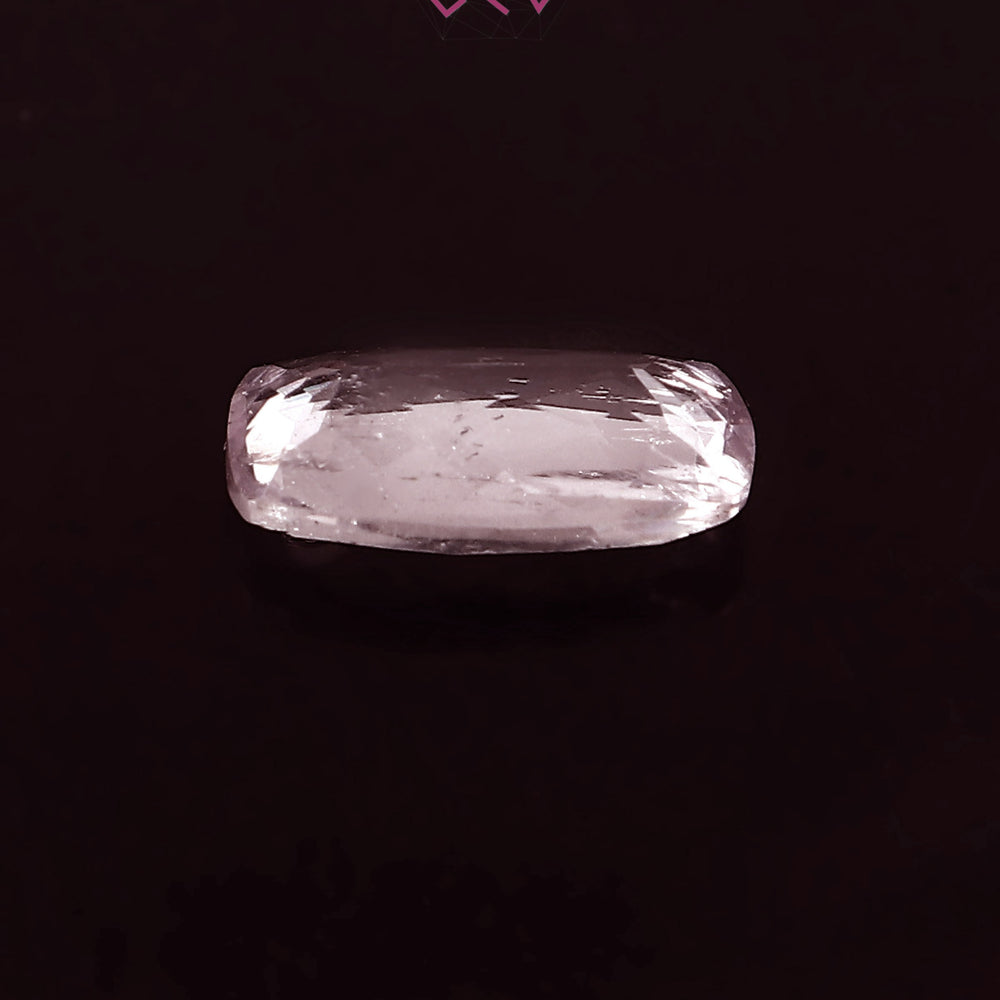 Natural Kunzite Stone 4.45 Carat (With Certificate)