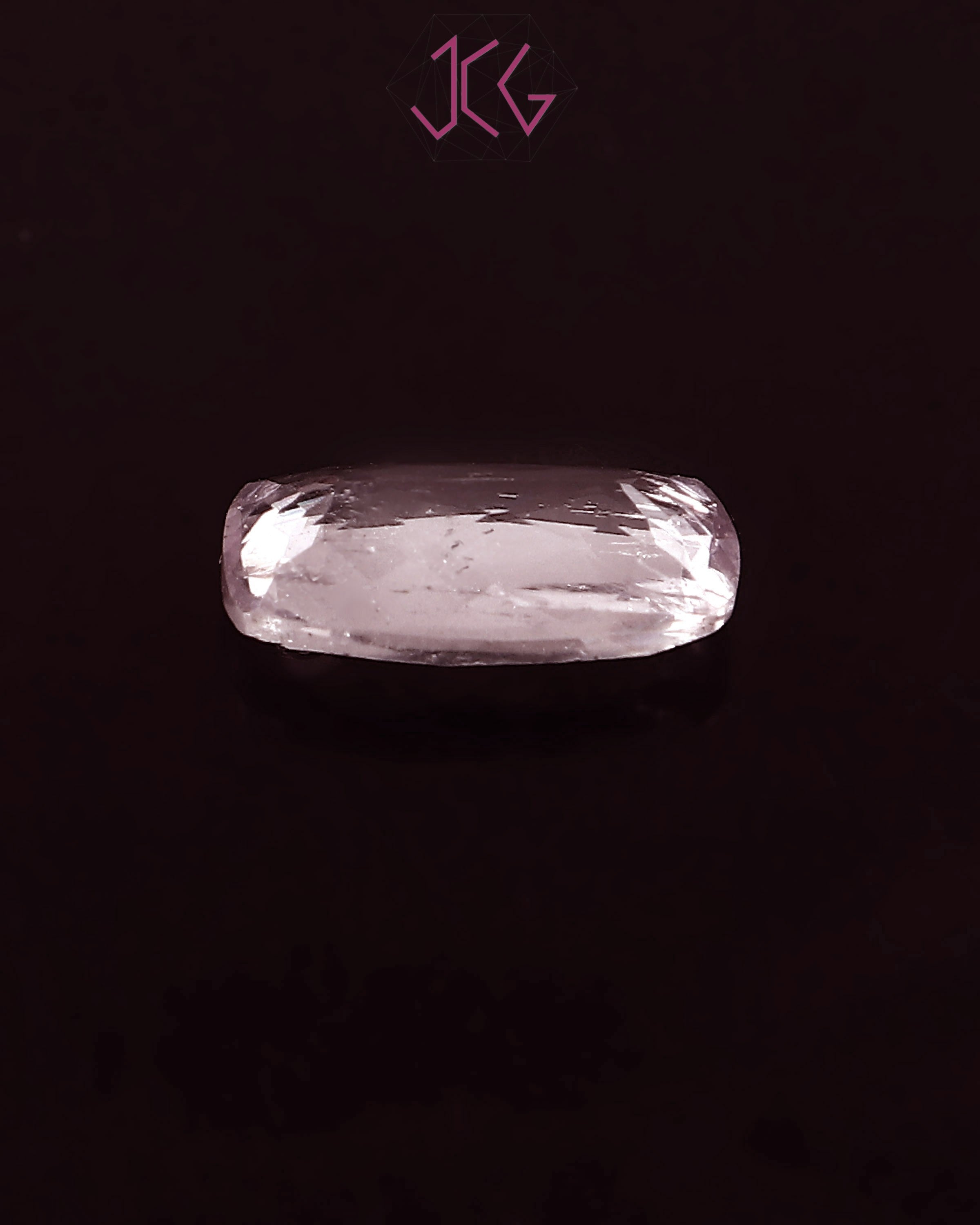 Natural Kunzite Stone 4.45 Carat (With Certificate)
