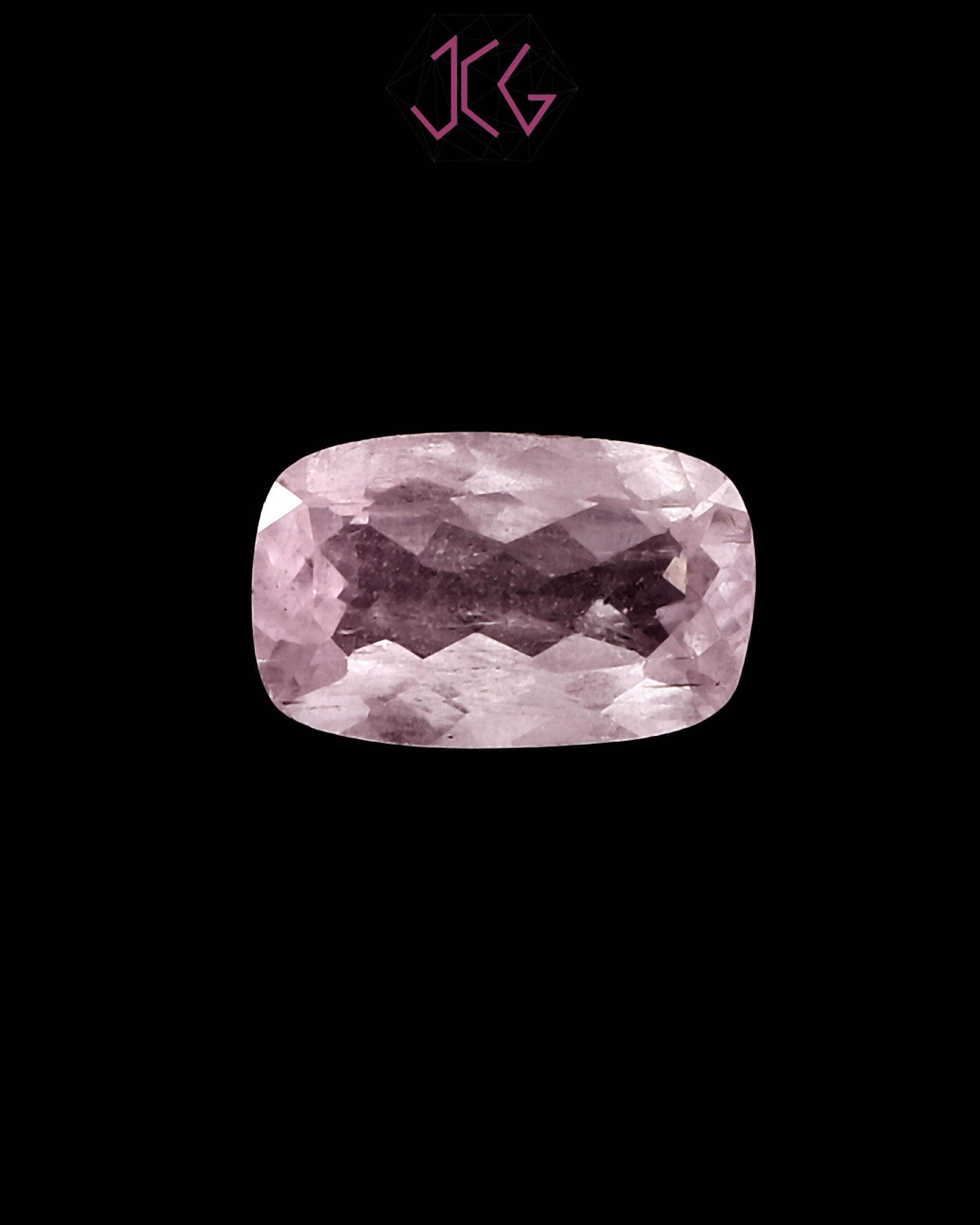 Natural Kunzite Stone 3.90 Carat (With Certificate)