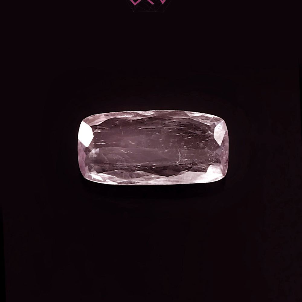 Natural Kunzite Stone 4.65 Carat (With Certificate)