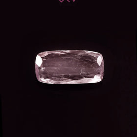 Natural Kunzite Stone 4.65 Carat (With Certificate)