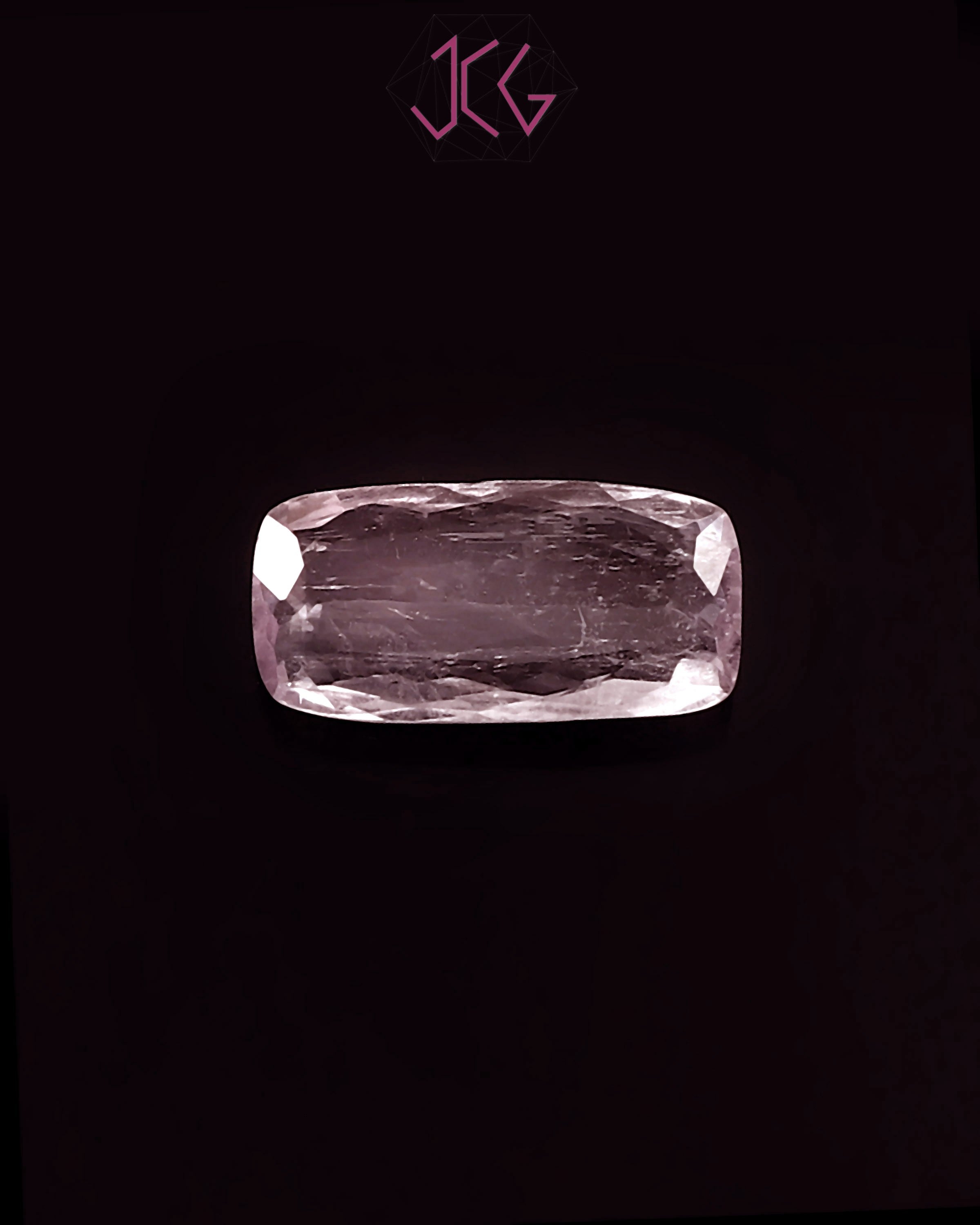 Natural Kunzite Stone 4.65 Carat (With Certificate)