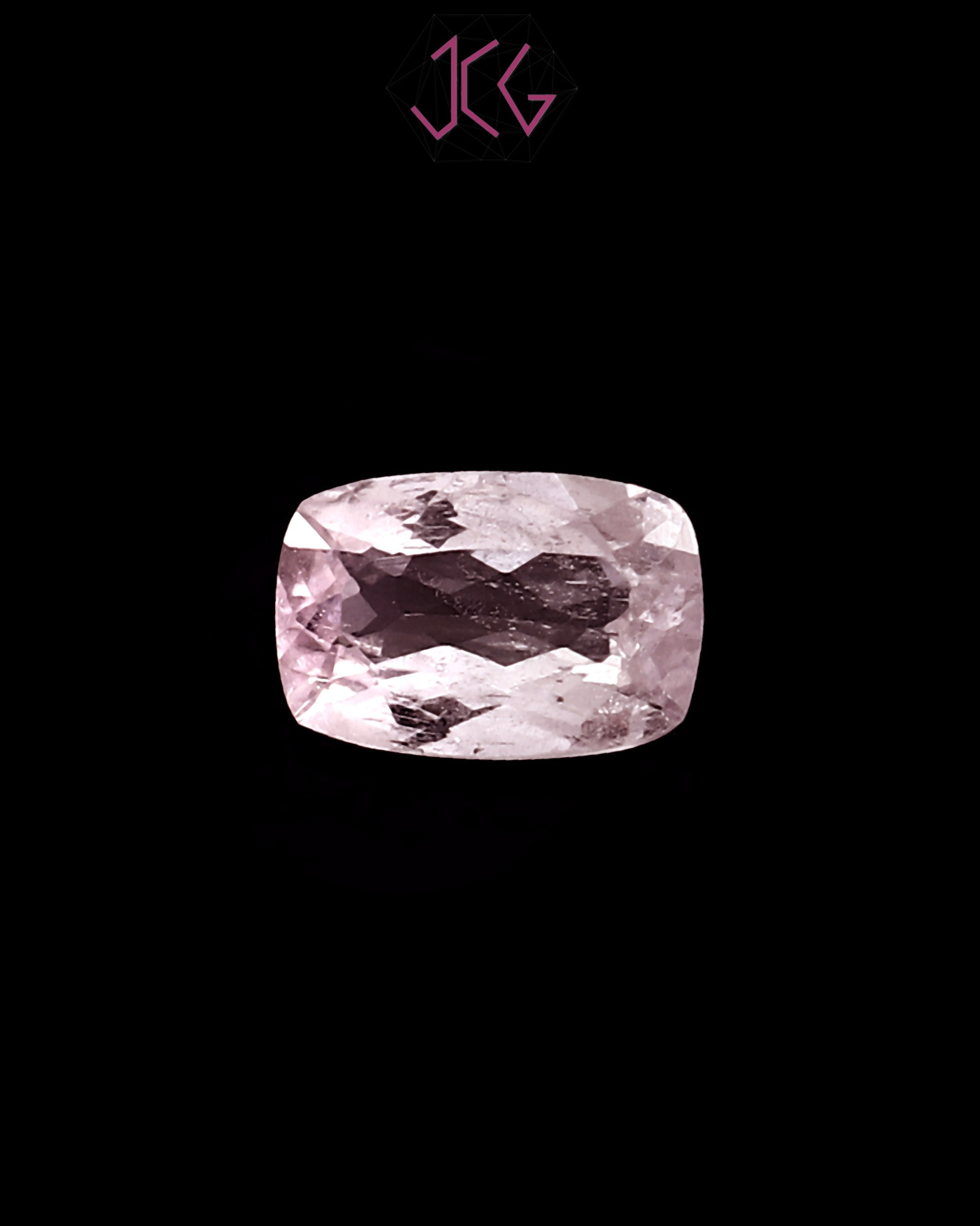 Natural Kunzite Stone 2.30 Carat (With Certificate)