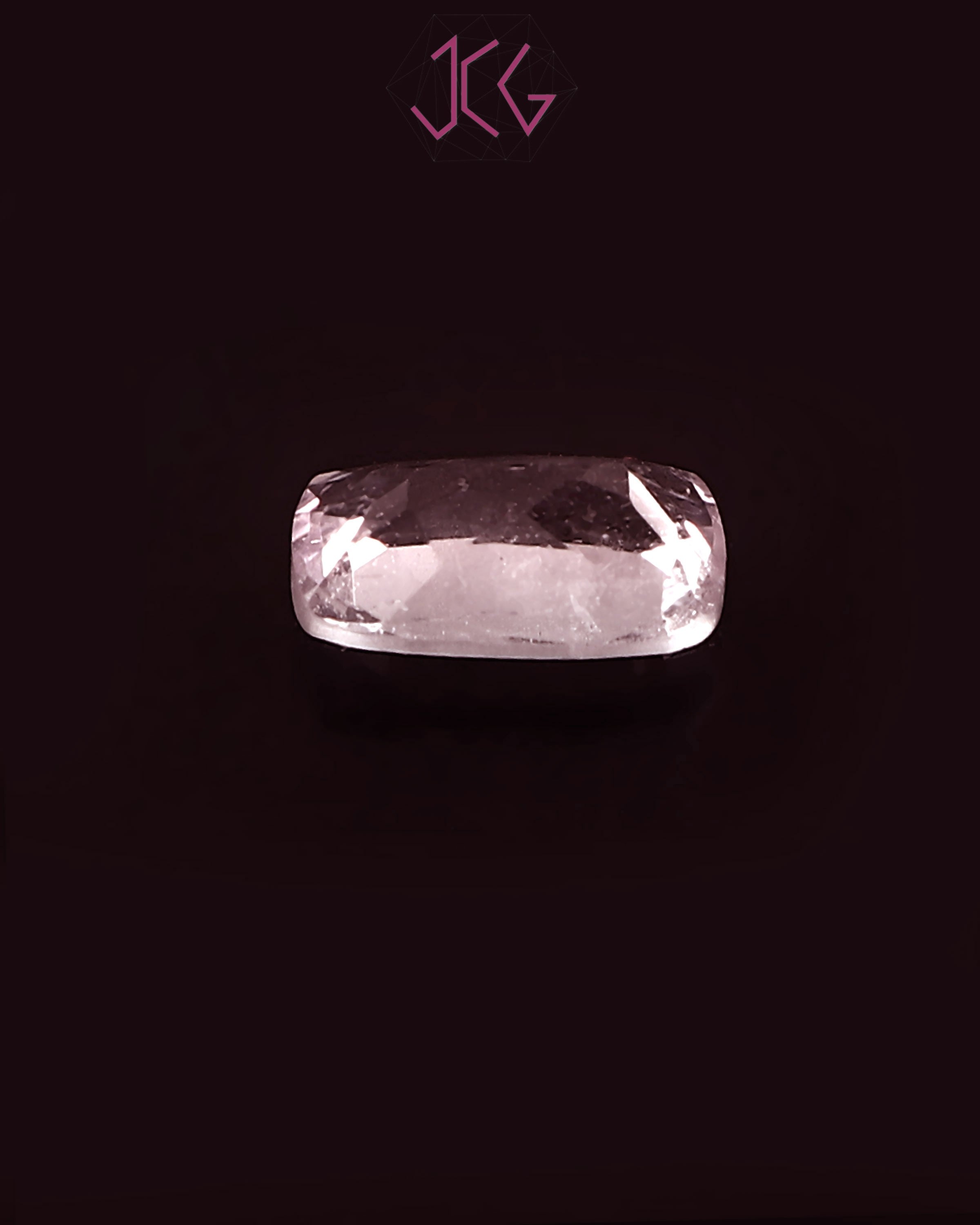 Natural Kunzite Stone 2.30 Carat (With Certificate)