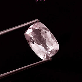 Natural Kunzite Stone 2.30 Carat (With Certificate)