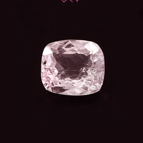 Natural Kunzite Stone 3.00 Carat (With Certificate)