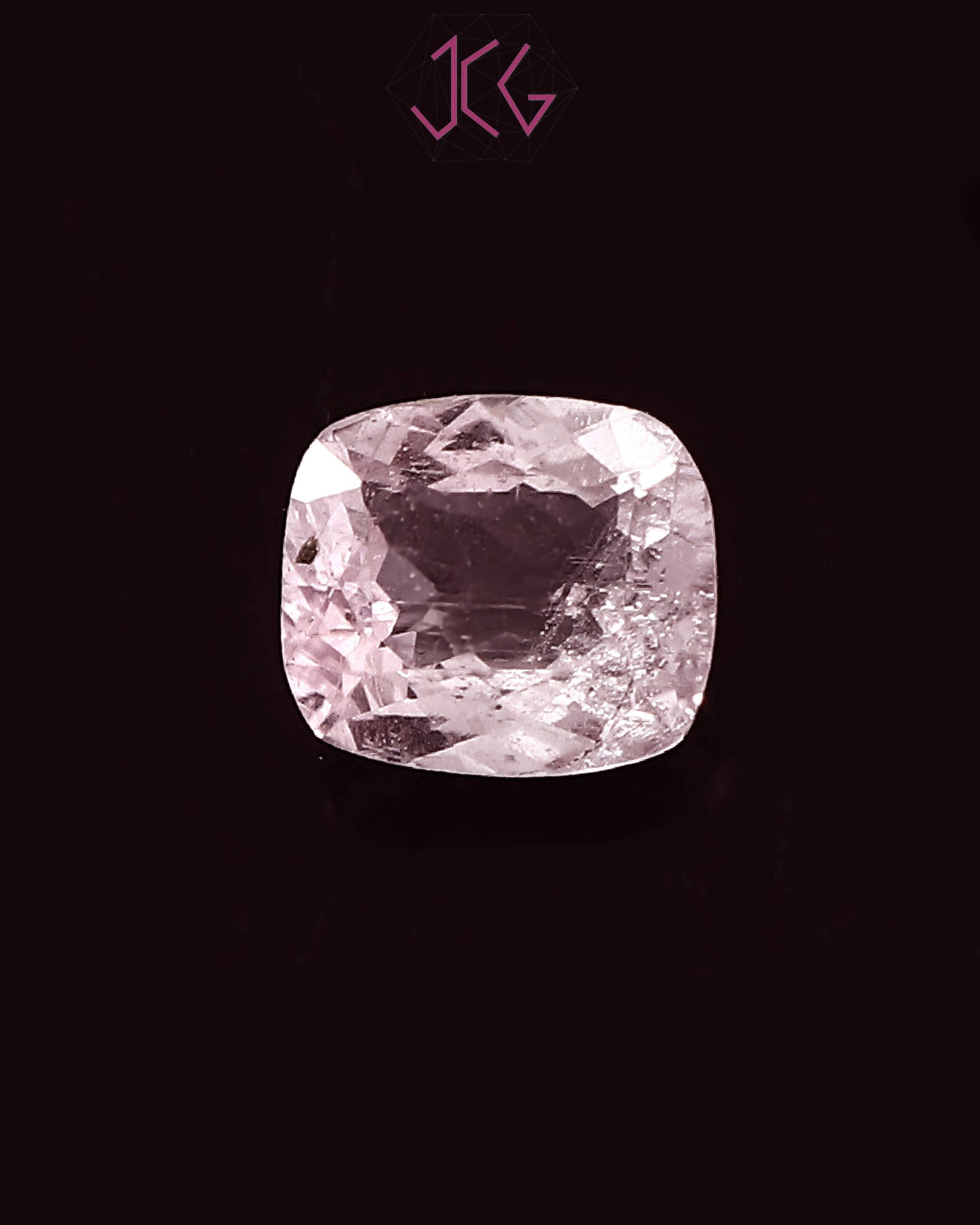 Natural Kunzite Stone 3.00 Carat (With Certificate)