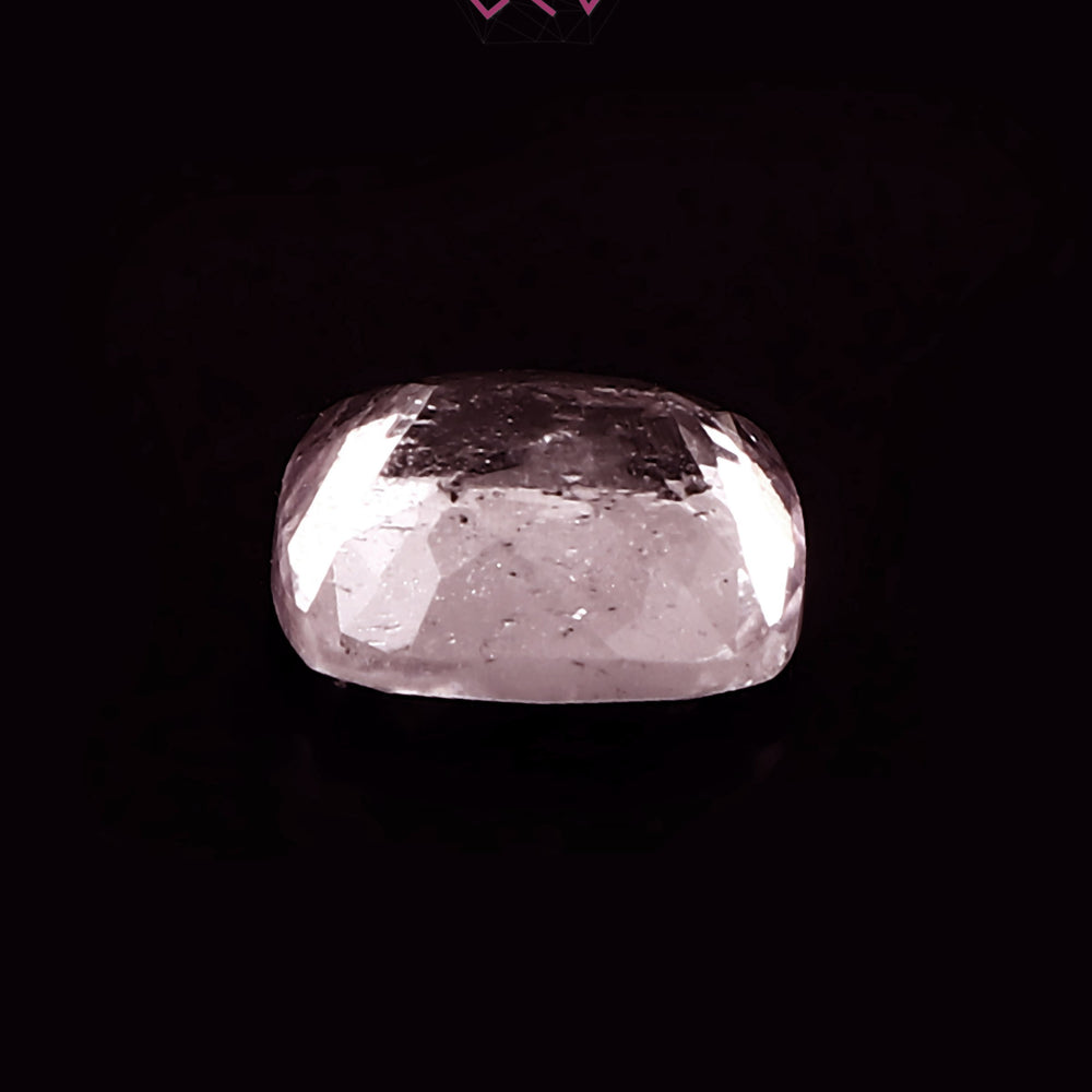 Natural Kunzite Stone 3.85 Carat (With Certificate)