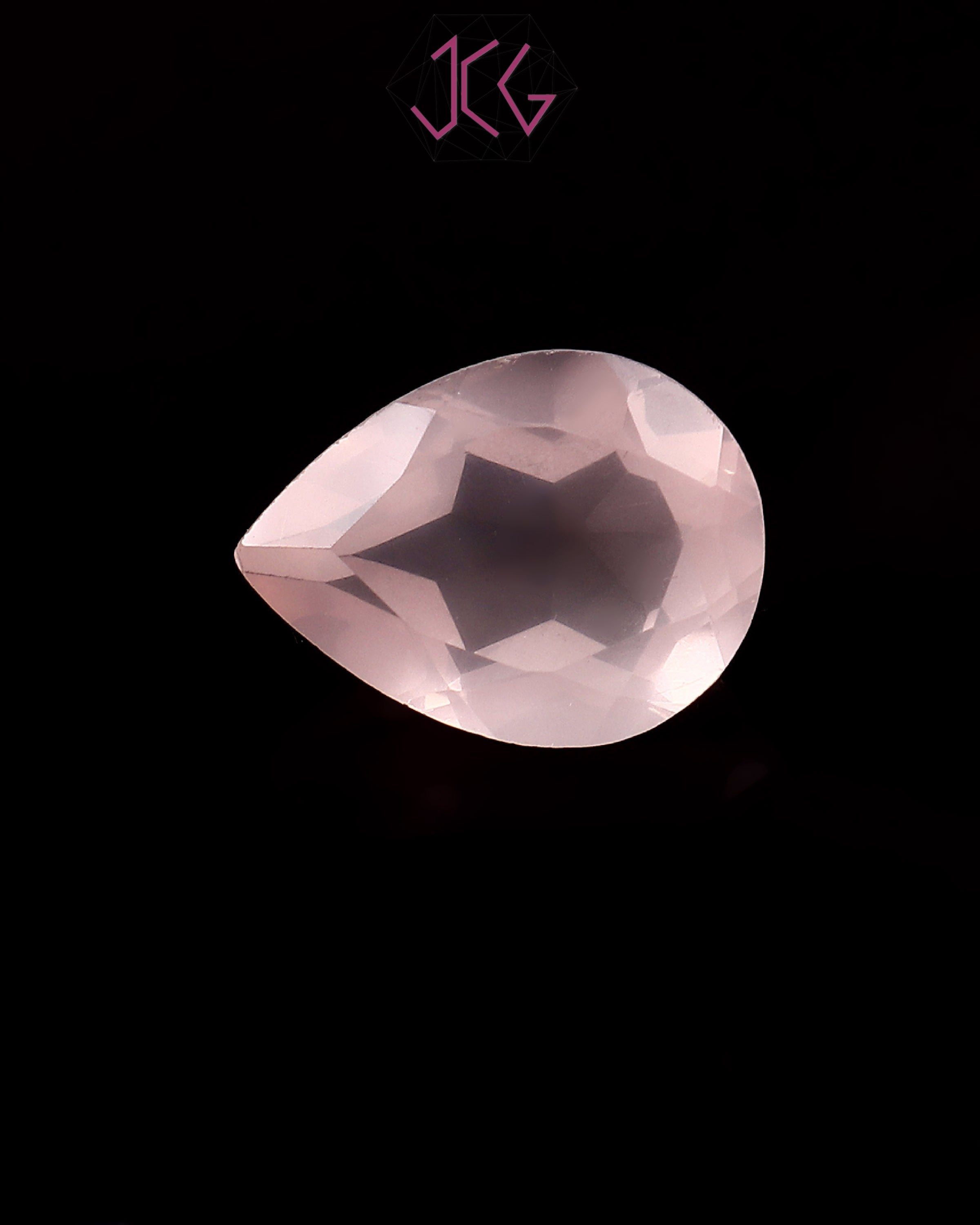 Natural Rose Quartz Stone 7.70 Carat (With Certificate)