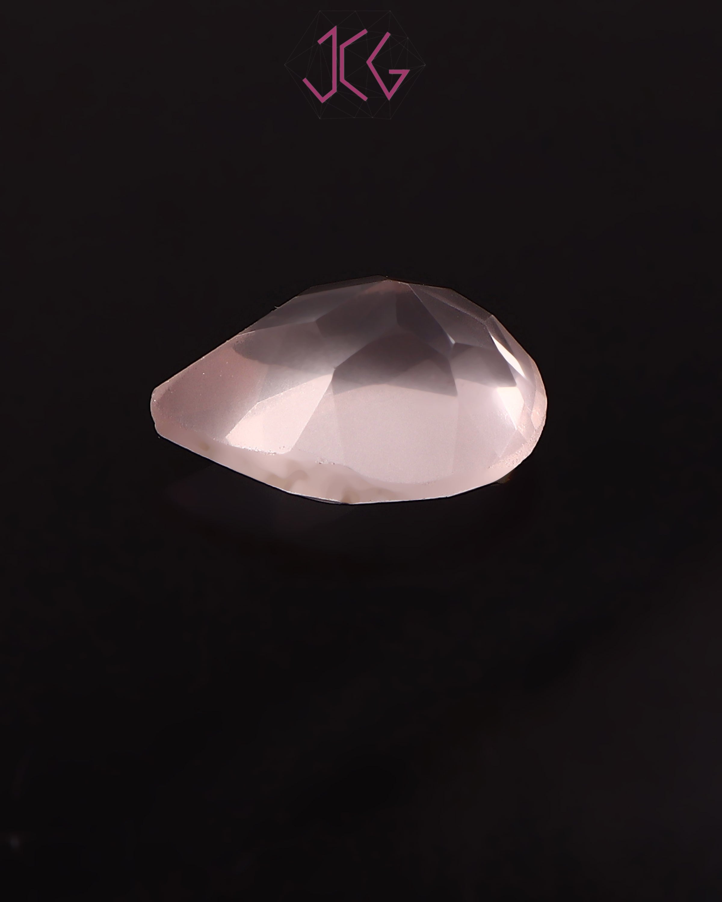 Natural Rose Quartz Stone 7.70 Carat (With Certificate)