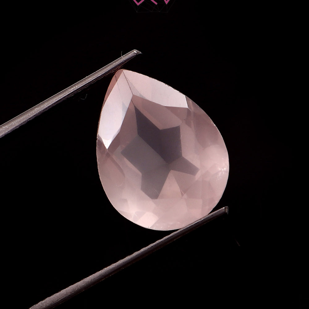 Natural Rose Quartz Stone 7.70 Carat (With Certificate)