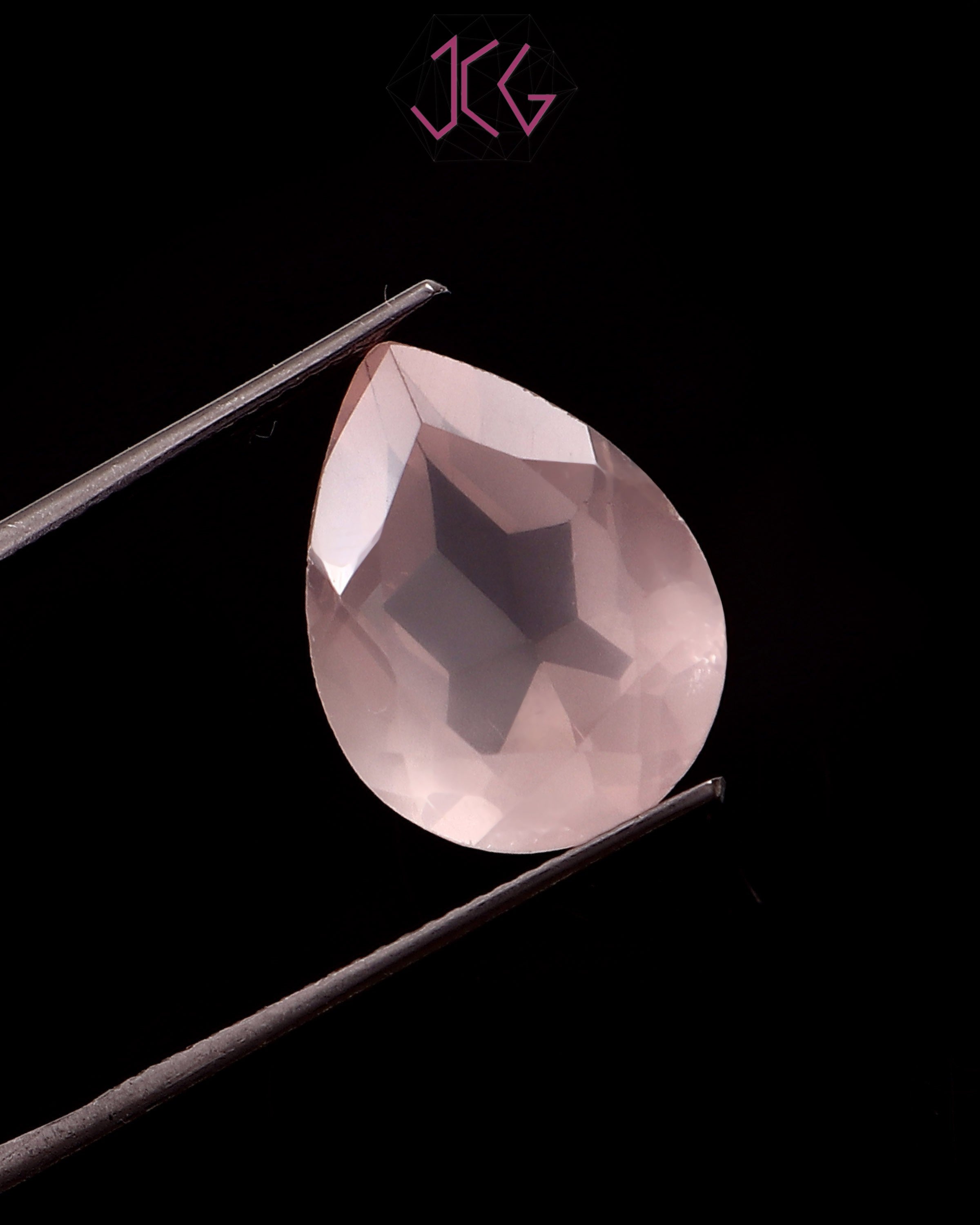 Natural Rose Quartz Stone 7.70 Carat (With Certificate)
