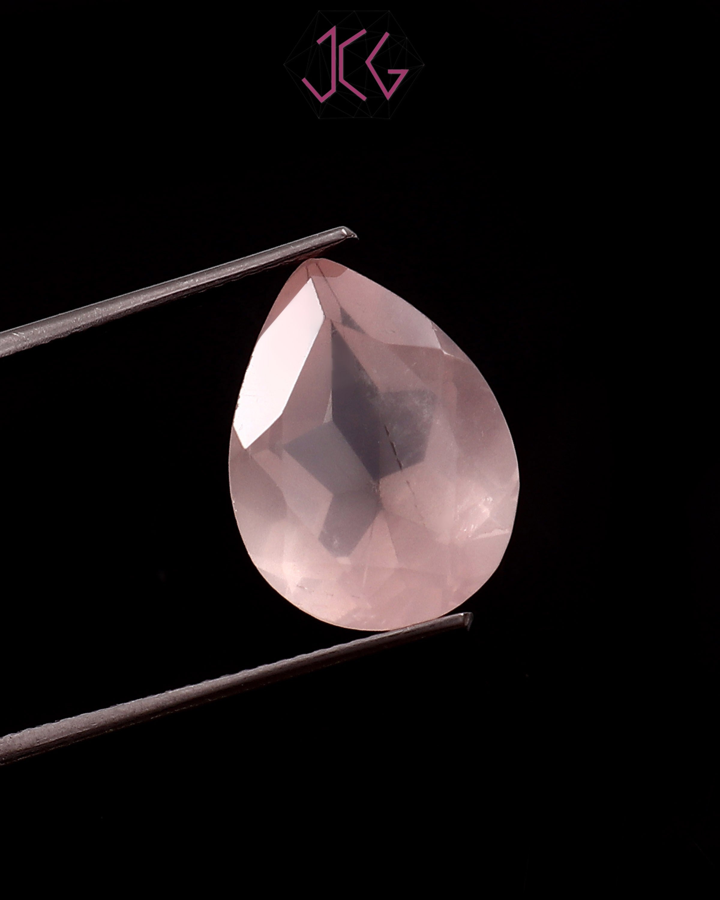 Natural Rose Quartz Stone 8.70 Carat (With Certificate)