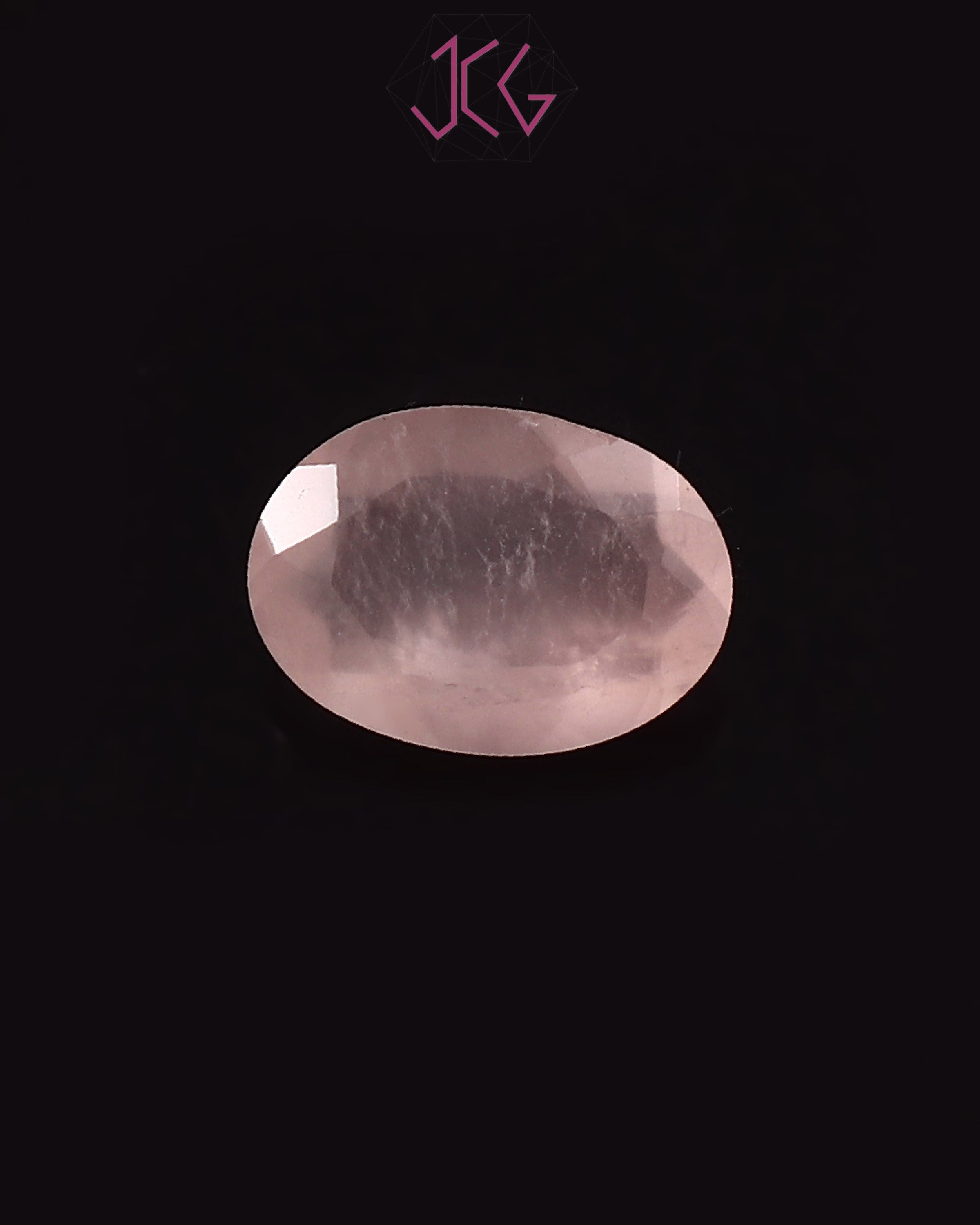 Natural Rose Quartz Stone 4.40 Carat (With Certificate)