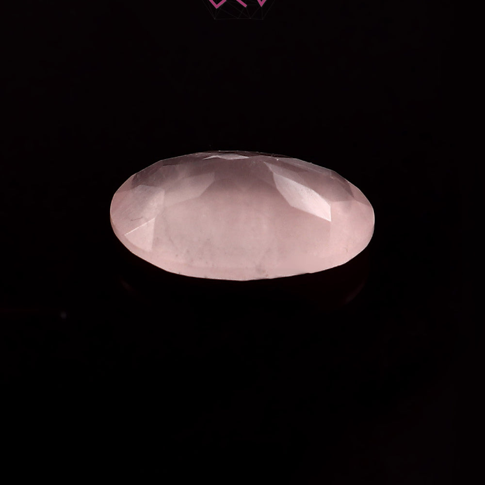 Natural Rose Quartz Stone 4.40 Carat (With Certificate)