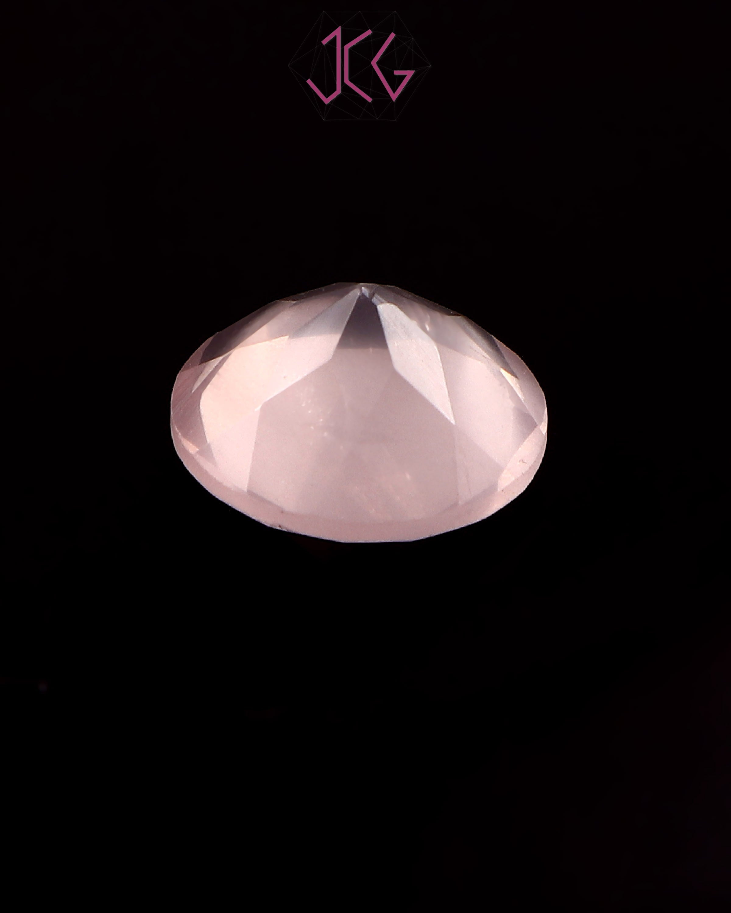 Natural Rose Quartz Stone 8.40 Carat (With Certificate)