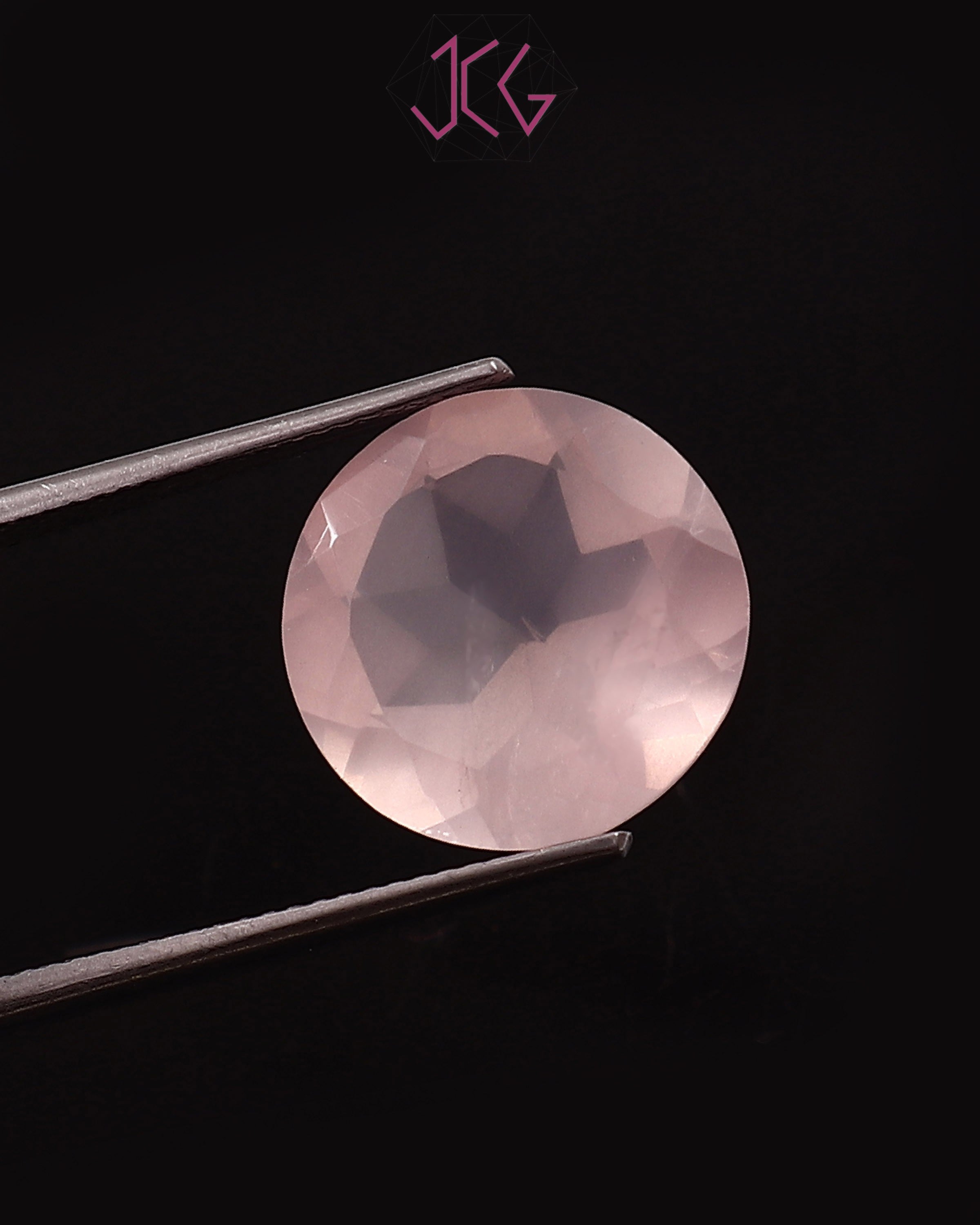 Natural Rose Quartz Stone 8.40 Carat (With Certificate)