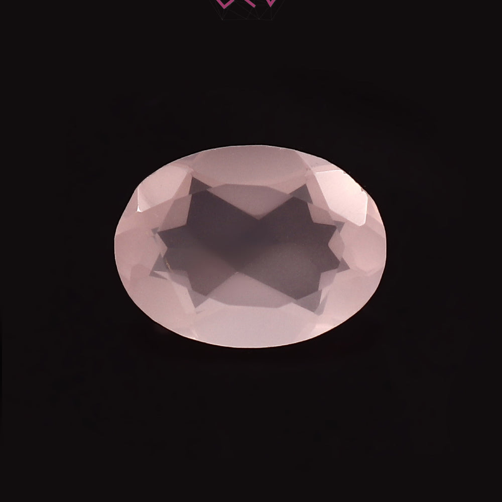 Natural Rose Quartz Stone 7.25 Carat (With Certificate)