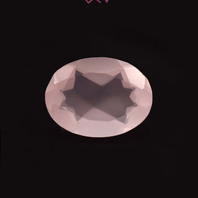 Natural Rose Quartz Stone 7.25 Carat (With Certificate)