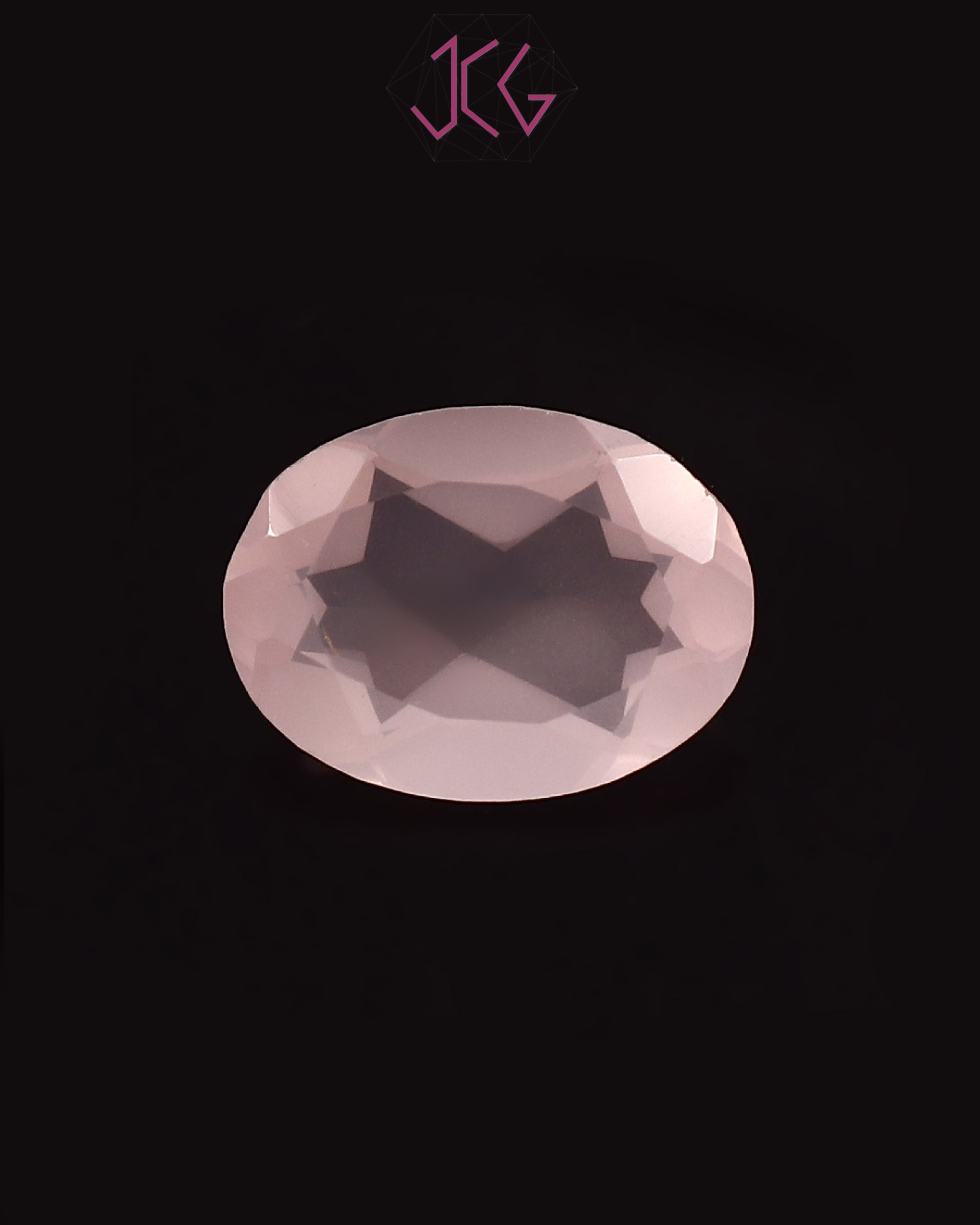 Natural Rose Quartz Stone 7.25 Carat (With Certificate)