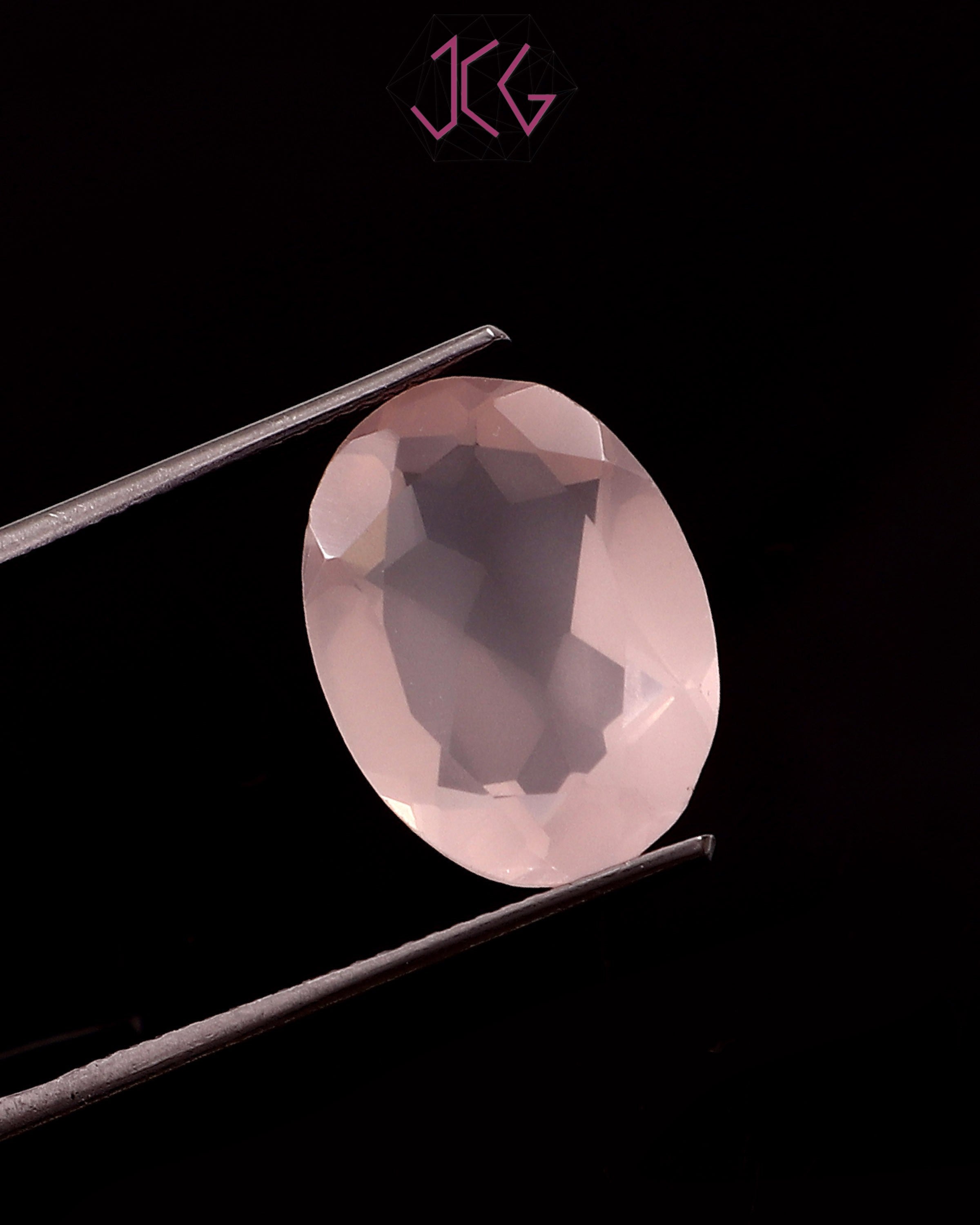 Natural Rose Quartz Stone 7.25 Carat (With Certificate)