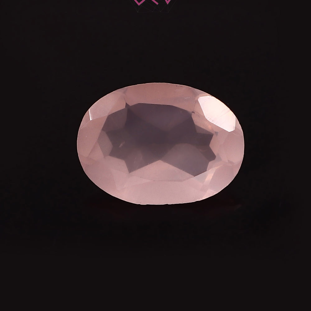 Natural Rose Quartz Stone 7.00 Carat (With Certificate)