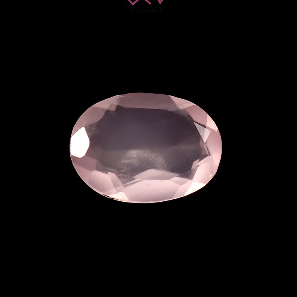 Natural Rose Quartz Stone 5.35 Carat (With Certificate)