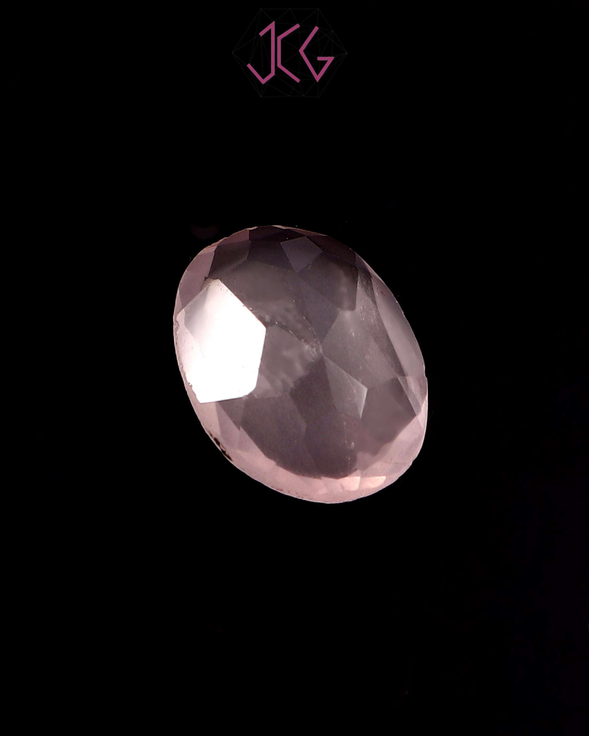 Natural Rose Quartz Stone 5.35 Carat (With Certificate)