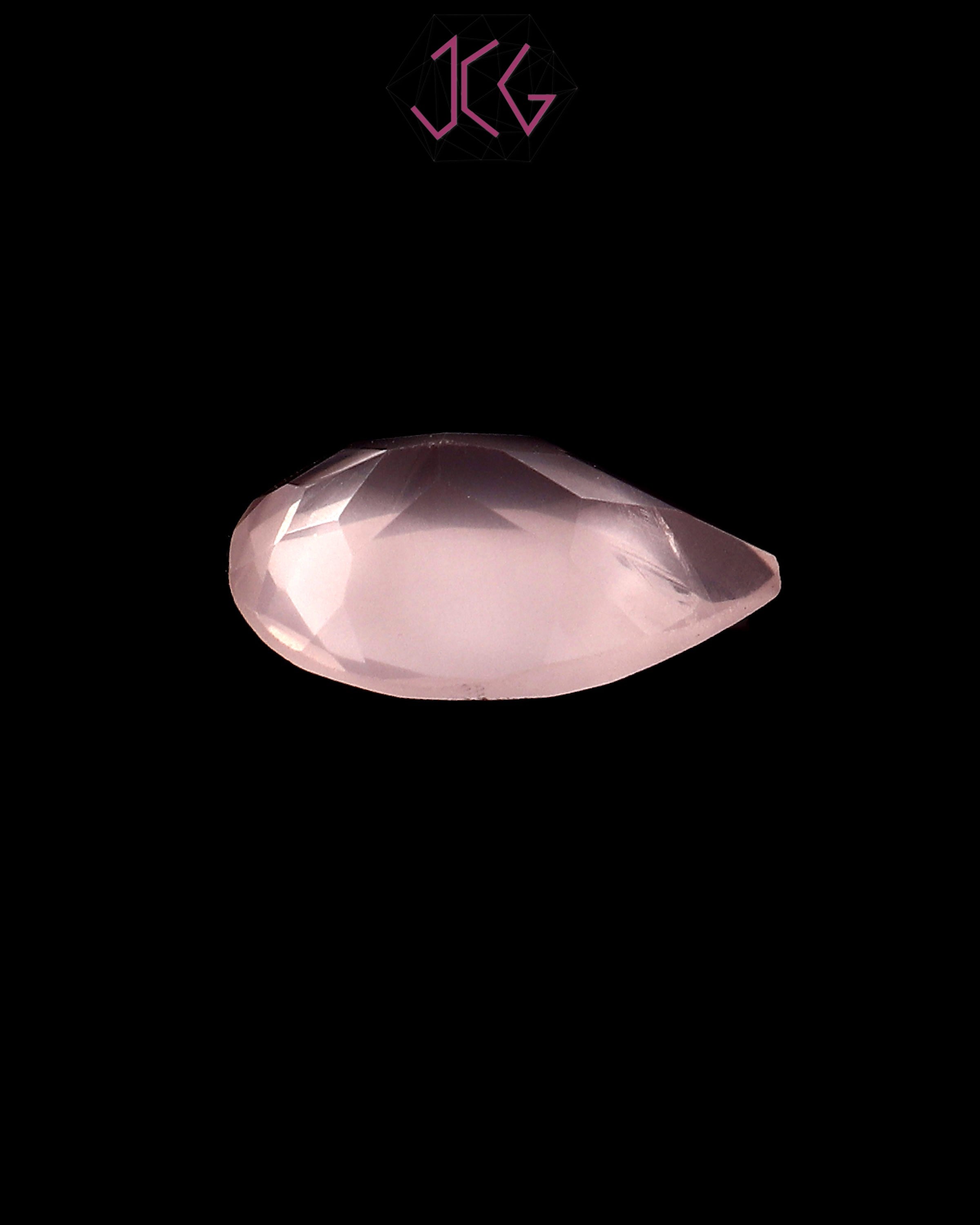 Natural Rose Quartz Stone 6.60 Carat (With Certificate)