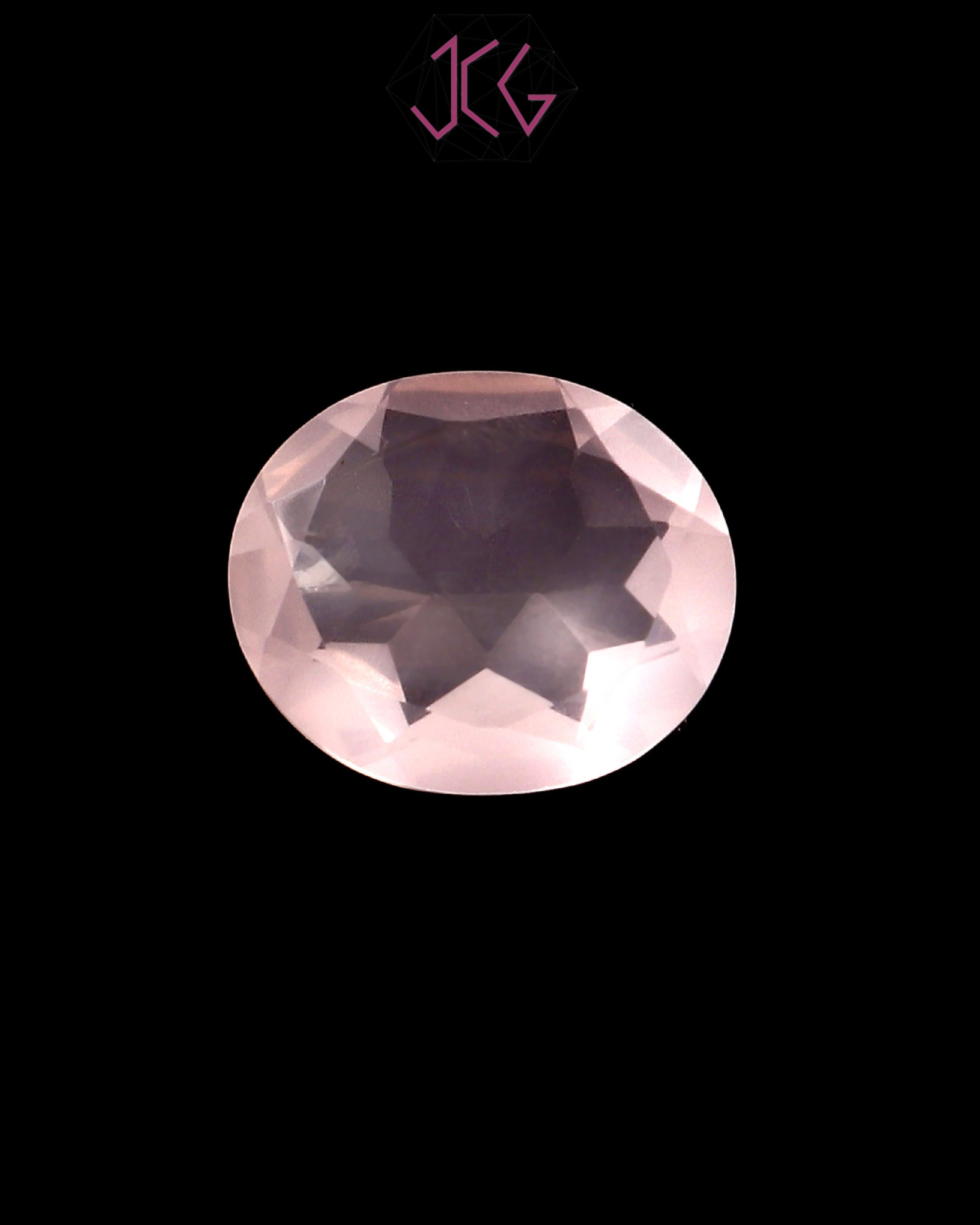 Natural Rose Quartz Stone 5.80 Carat (With Certificate)