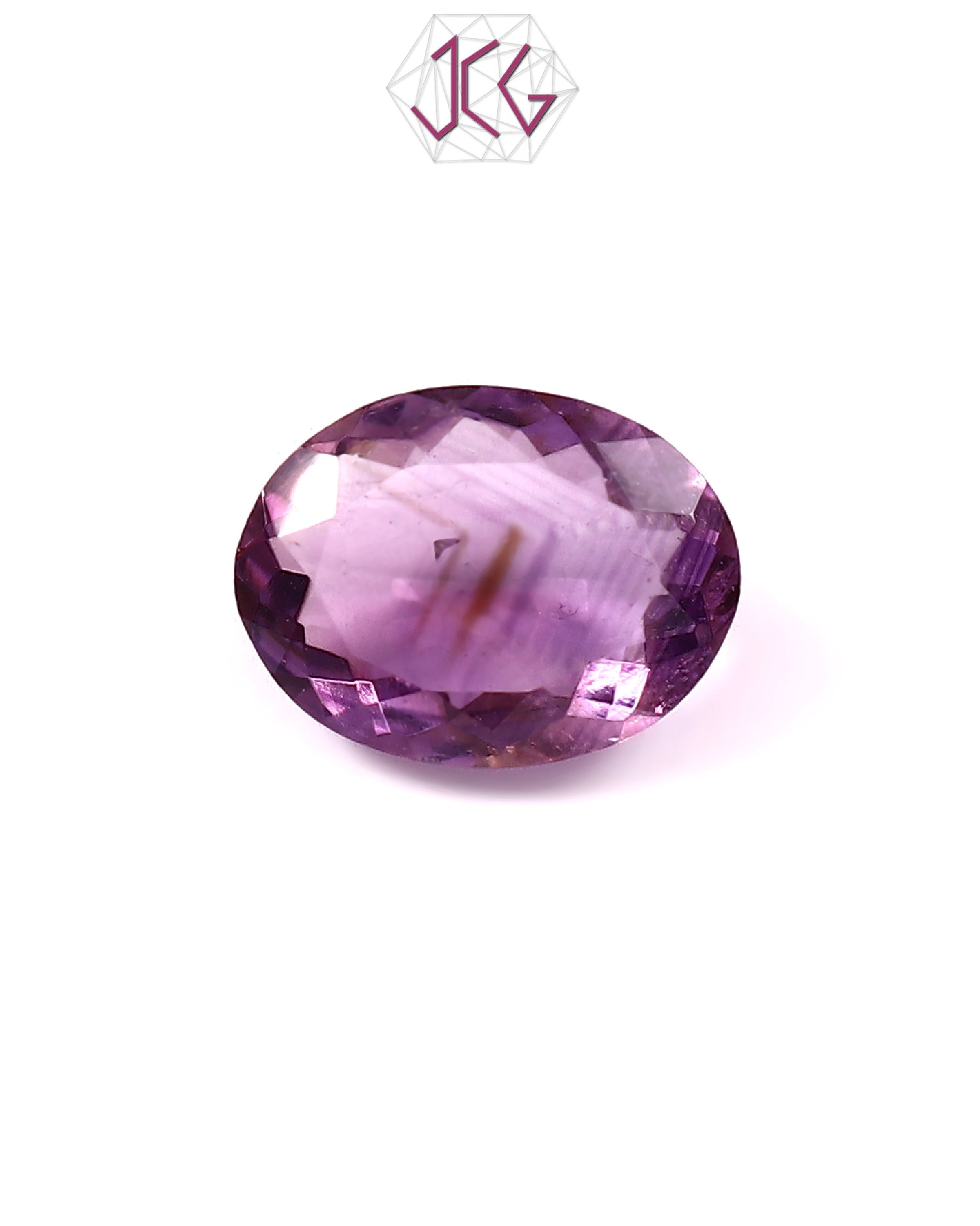 Natural Amethyst Stone 6.85 Carat (With Certificate)