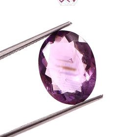 Natural Amethyst Stone 6.85 Carat (With Certificate)