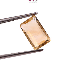 Natural Citrine (Yellow Topaz) Stone 4.80 Carat (With Certificate)