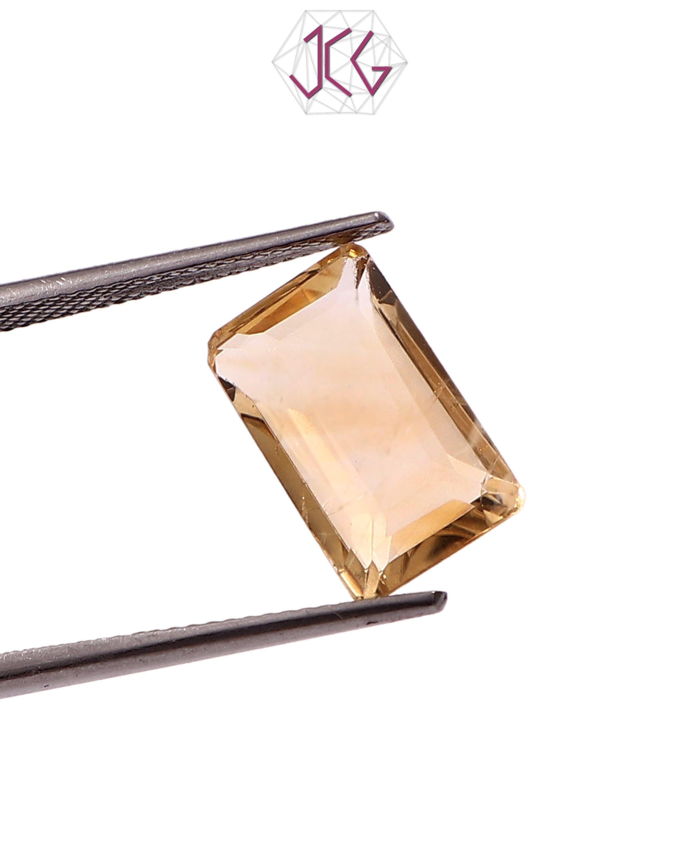Natural Citrine (Yellow Topaz) Stone 4.80 Carat (With Certificate)