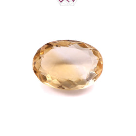 Natural Citrine (Yellow Topaz) Stone 5.85 Carat (With Certificate)