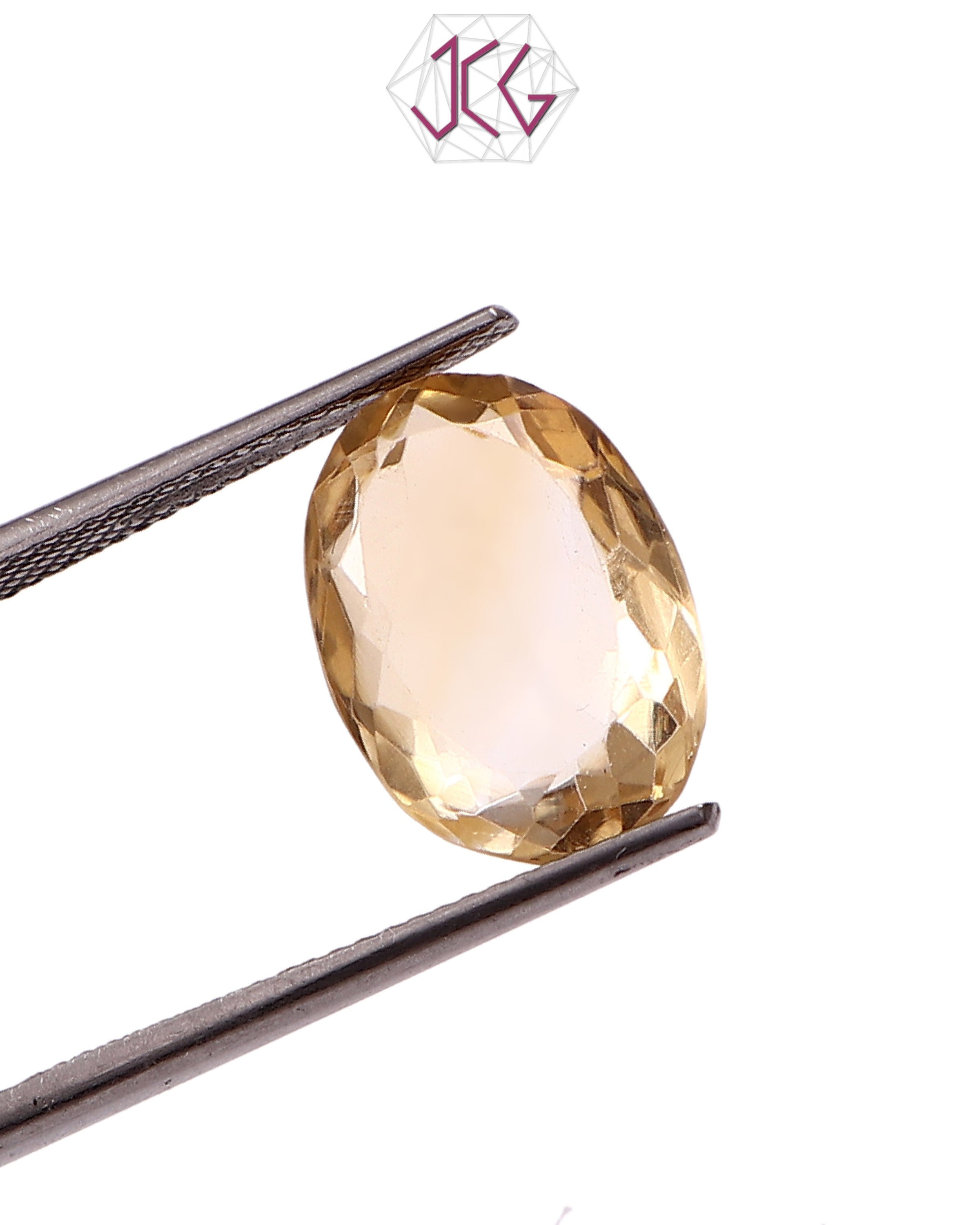 Natural Citrine (Yellow Topaz) Stone 5.85 Carat (With Certificate)