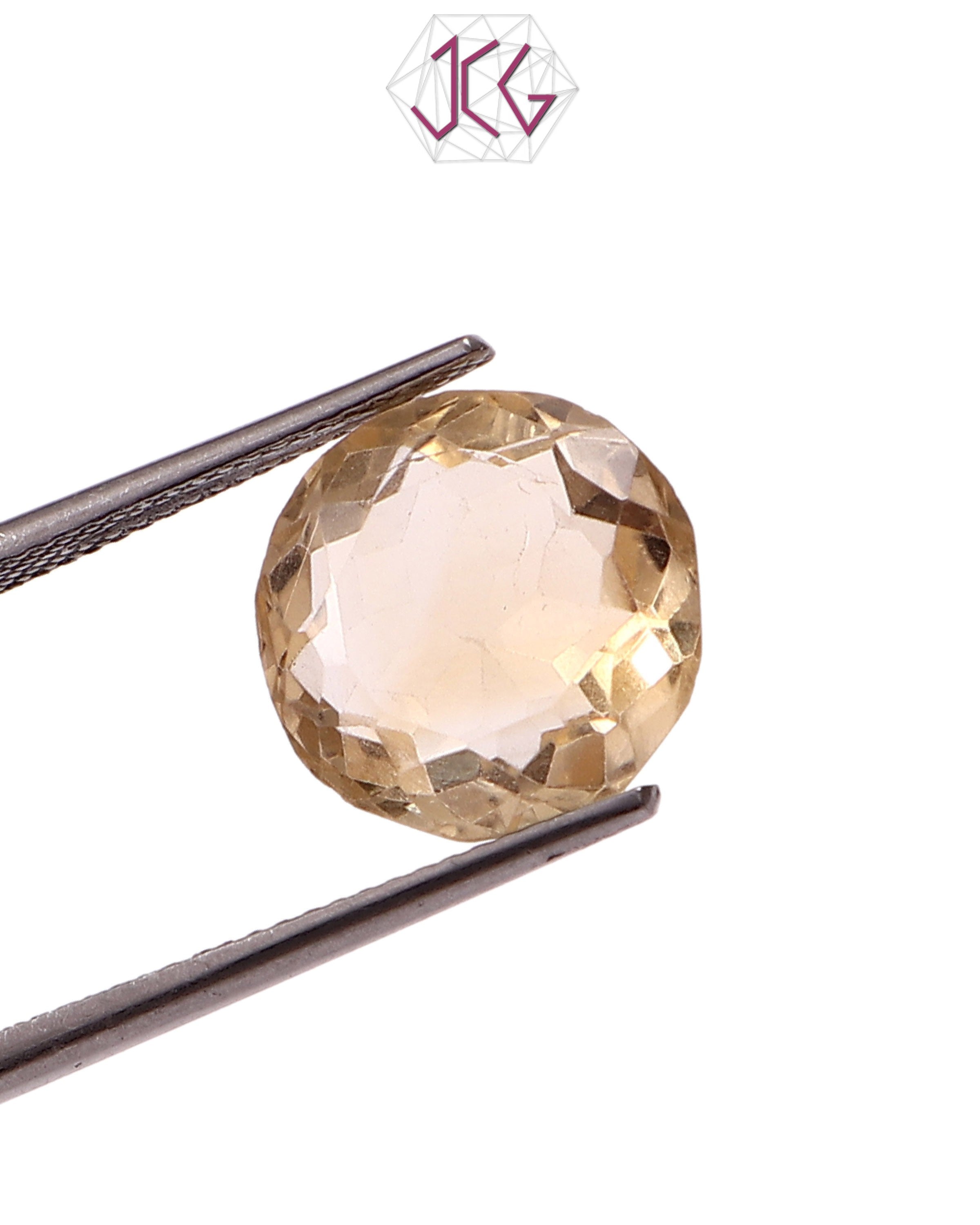Natural Citrine (Yellow Topaz) Stone 6.00 Carat (With Certificate)