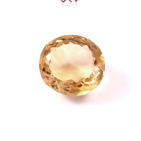 Natural Citrine (Yellow Topaz) Stone 5.45 Carat (With Certificate)